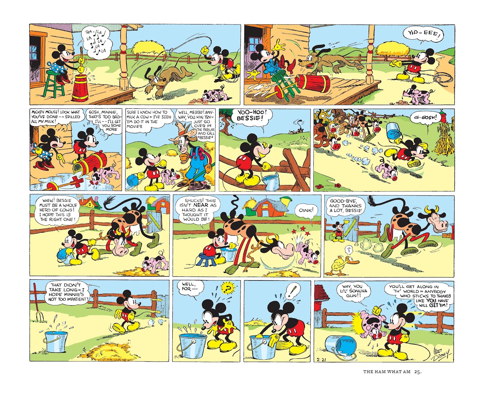 Walt Disney's Mickey Mouse Color Sundays issue TPB 1 (Part 1) - Page 25