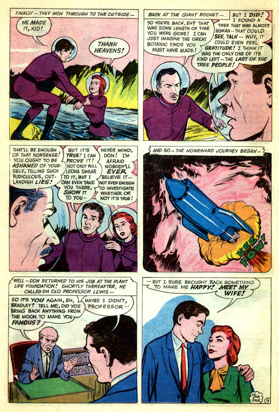 Read online Adventures Into The Unknown comic -  Issue #105 - 12