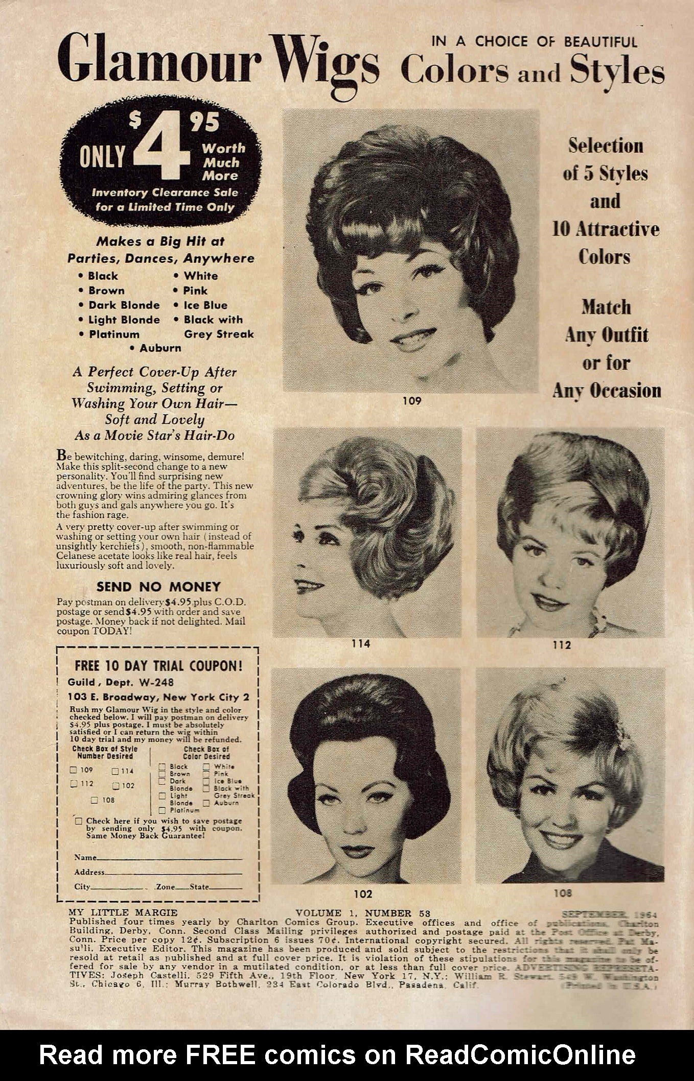 Read online My Little Margie (1954) comic -  Issue #53 - 2