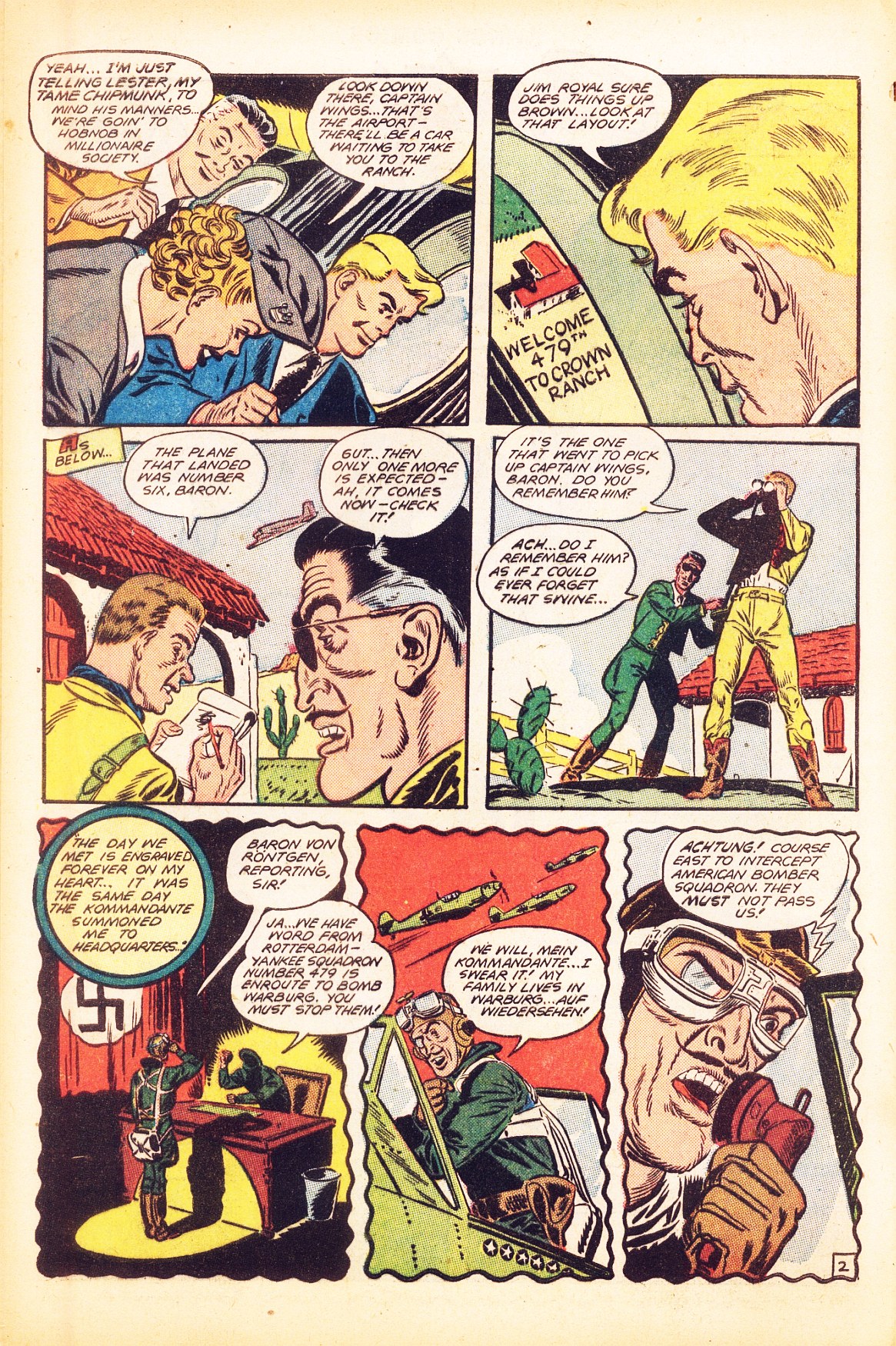 Read online Wings Comics comic -  Issue #95 - 4