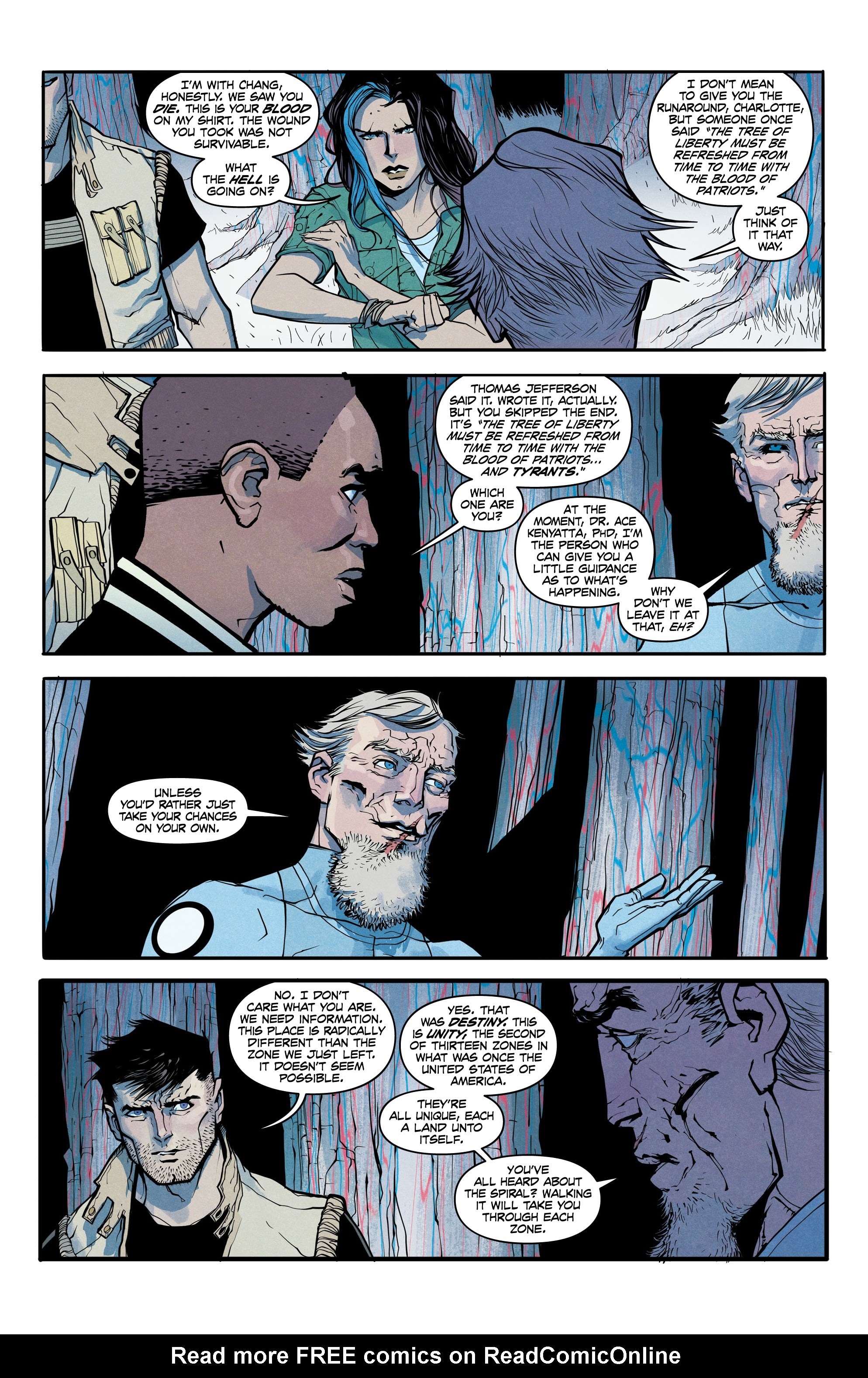 Read online Undiscovered Country comic -  Issue #8 - 4