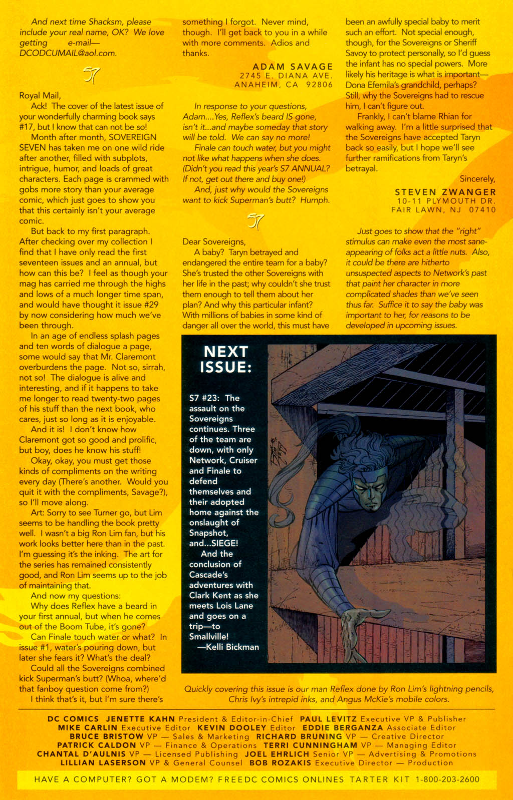 Read online Sovereign Seven comic -  Issue #22 - 25