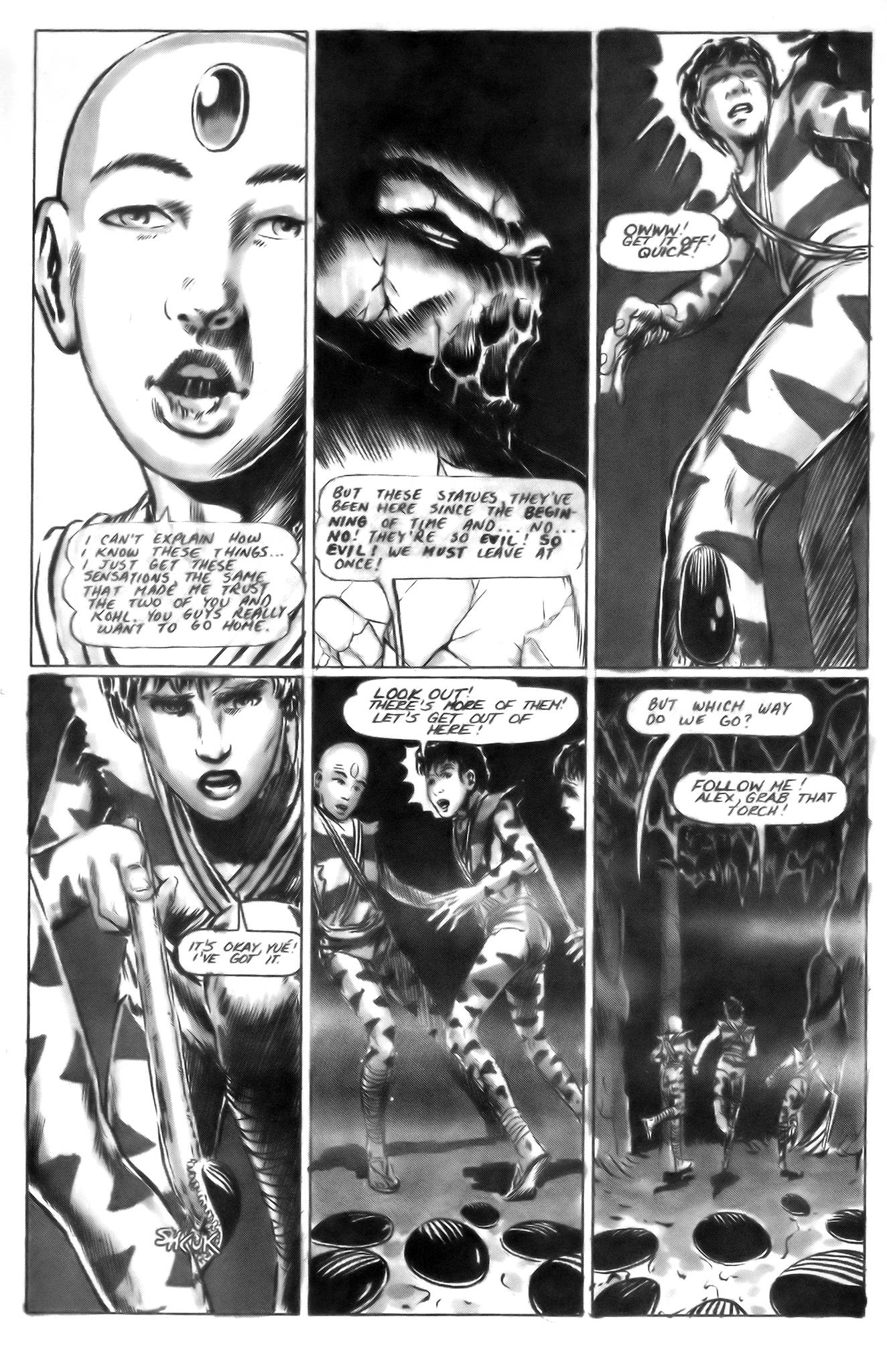 Read online Dragonring comic -  Issue #5 - 8