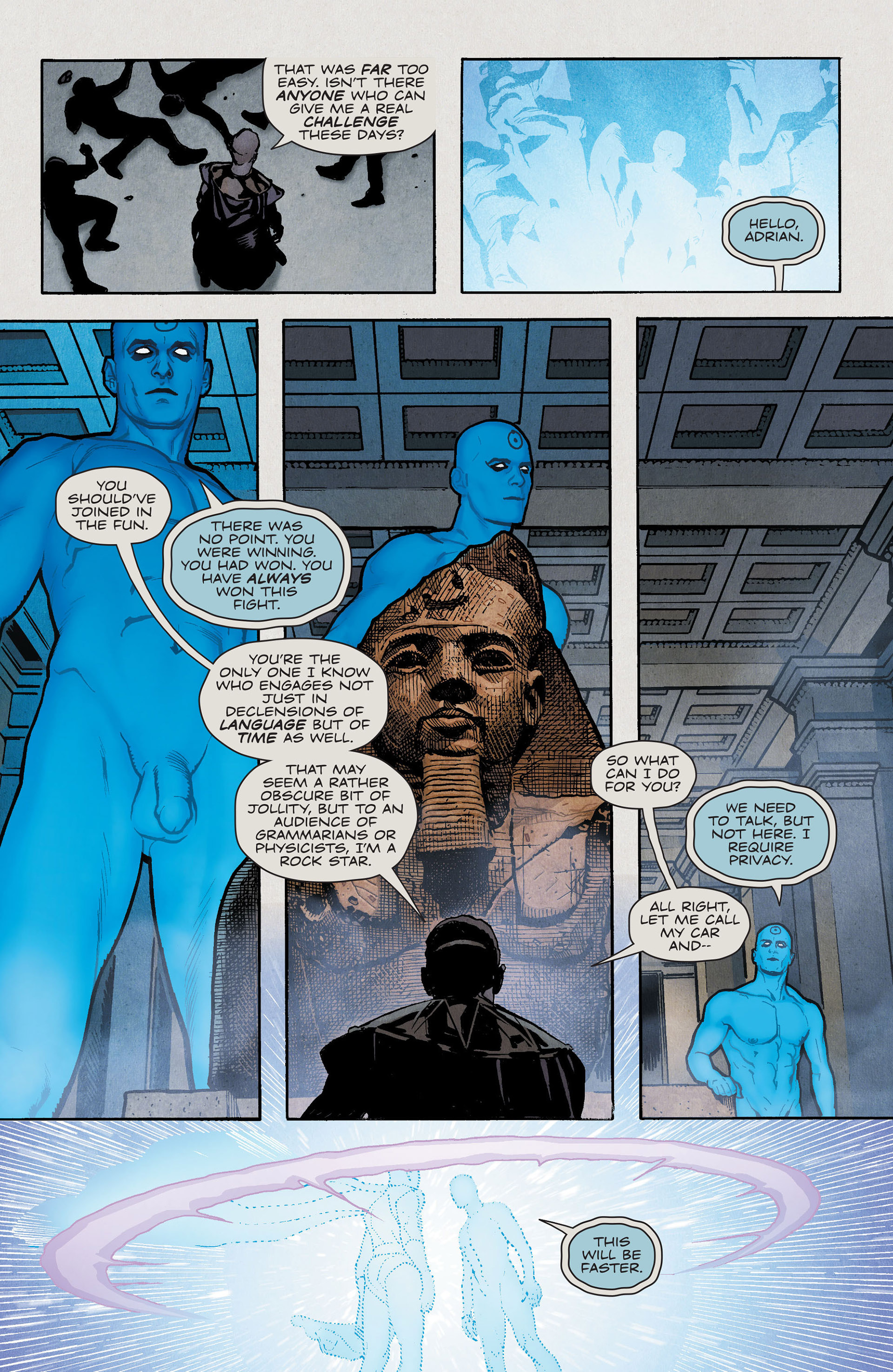 Read online Before Watchmen: Dr. Manhattan comic -  Issue #4 - 8