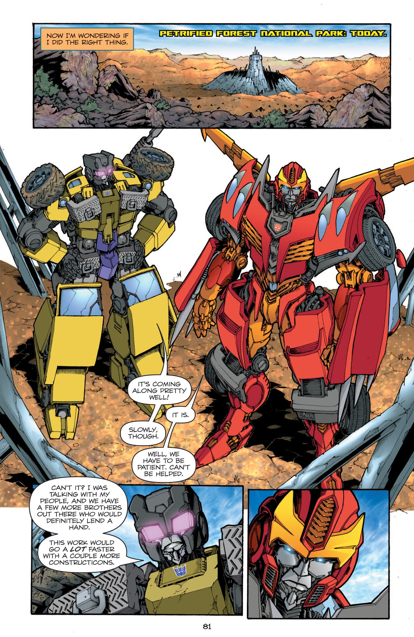 Read online Transformers: The IDW Collection comic -  Issue # TPB 6 (Part 1) - 81