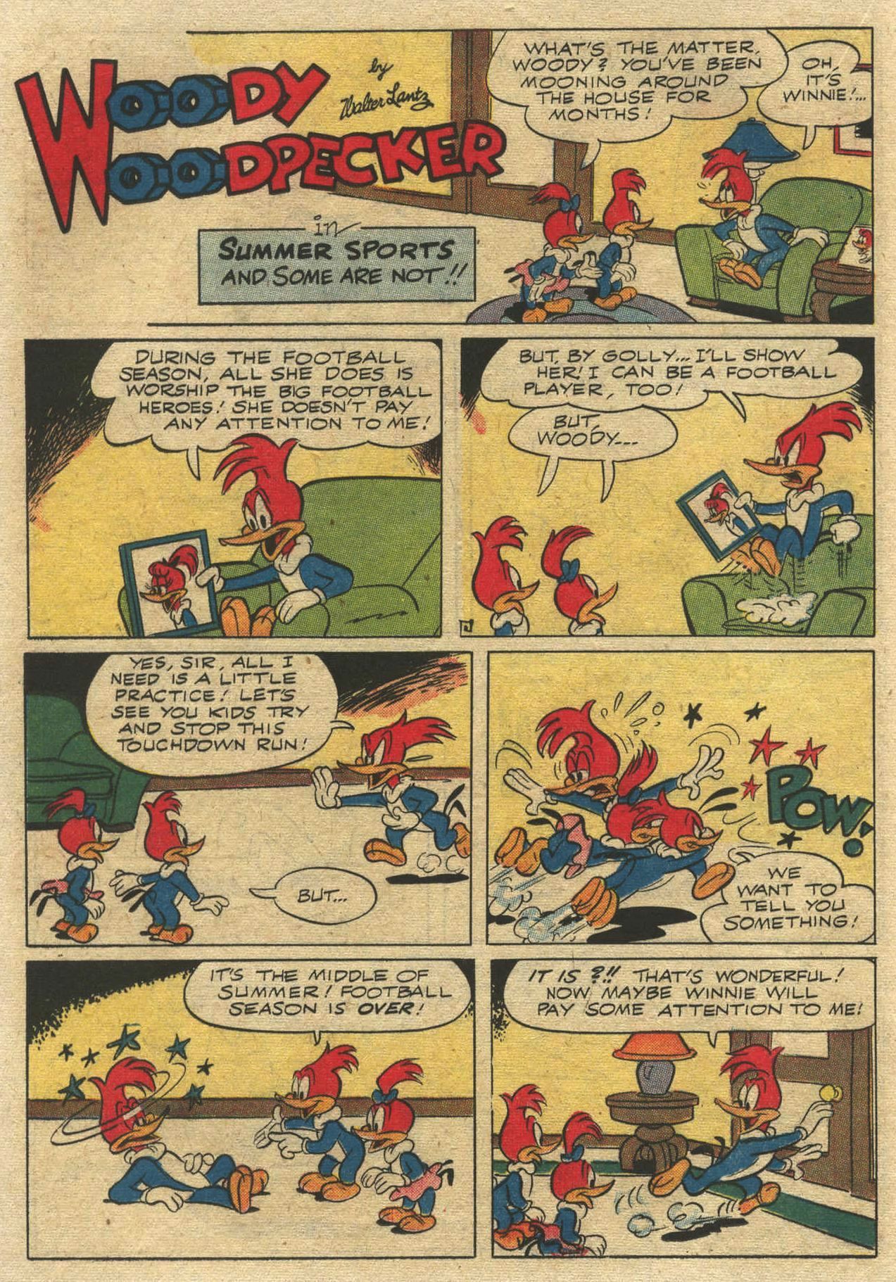 Read online Walter Lantz Woody Woodpecker (1952) comic -  Issue #32 - 18