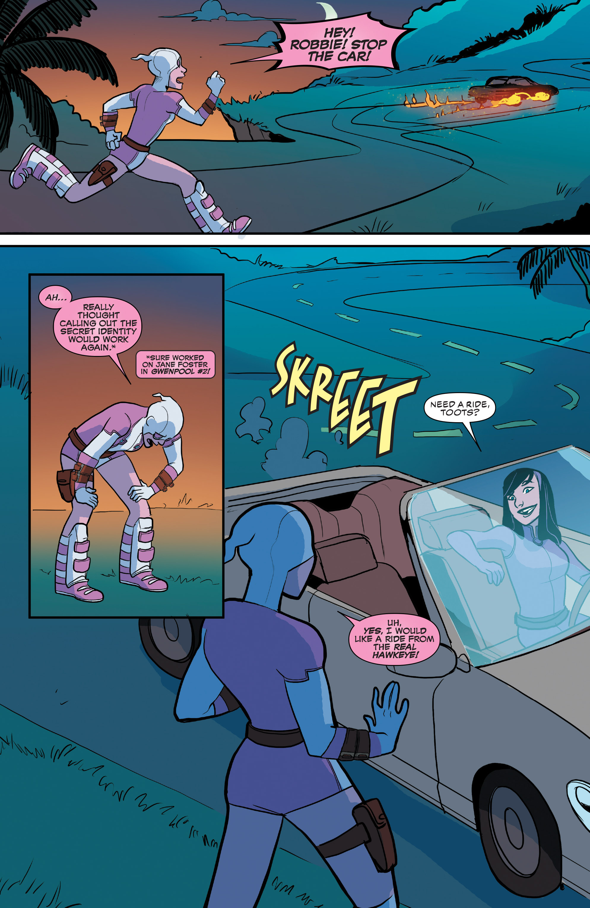 Read online The Unbelievable Gwenpool comic -  Issue #14 - 17