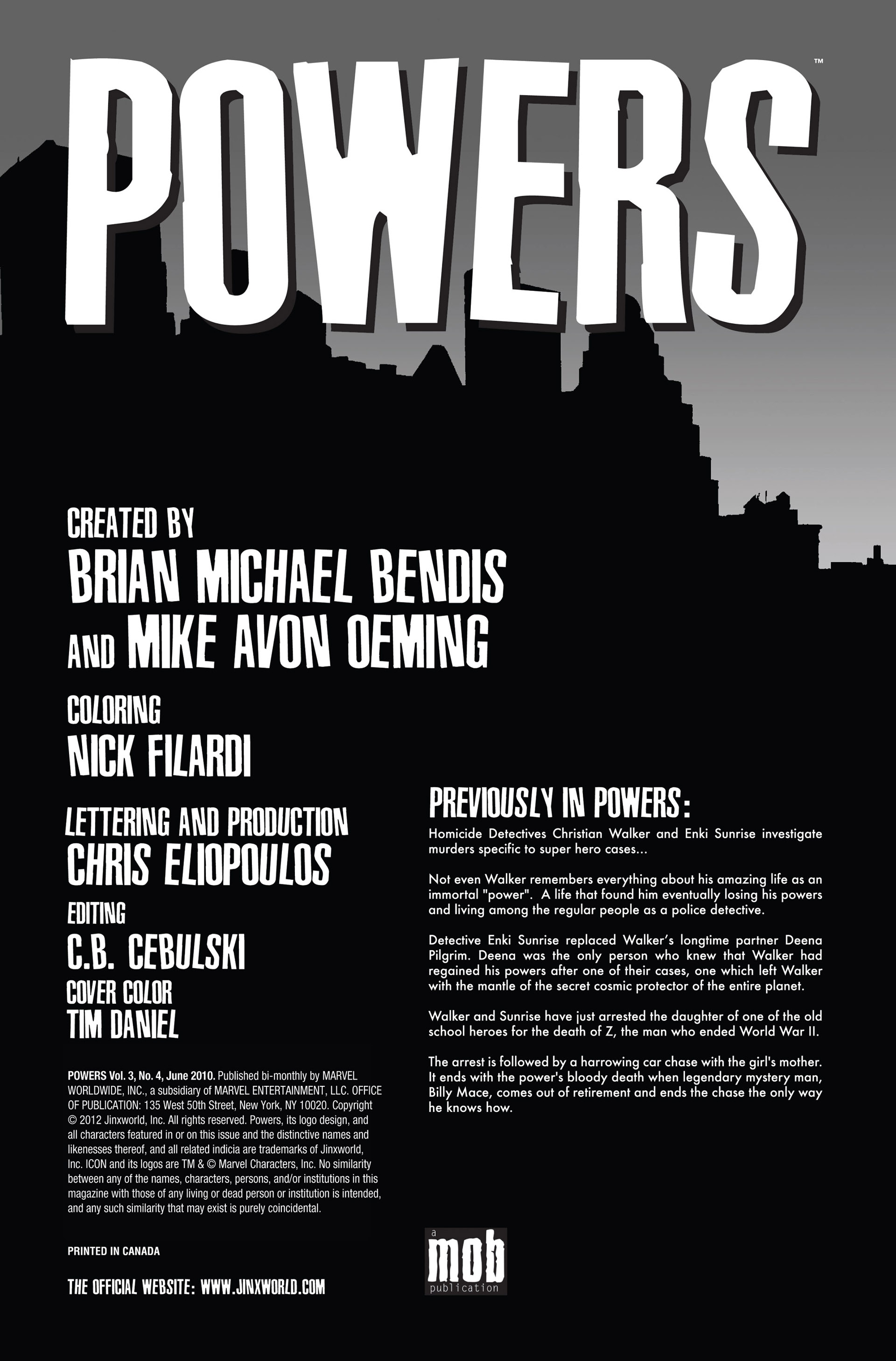 Read online Powers (2009) comic -  Issue #4 - 2