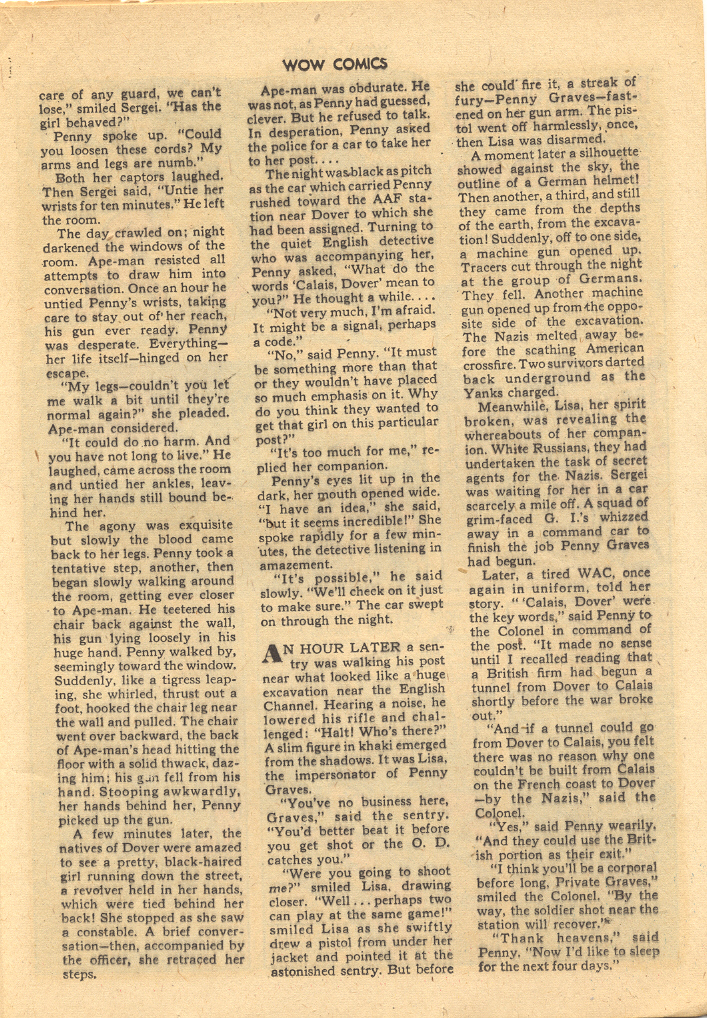 Read online Wow Comics comic -  Issue #27 - 23