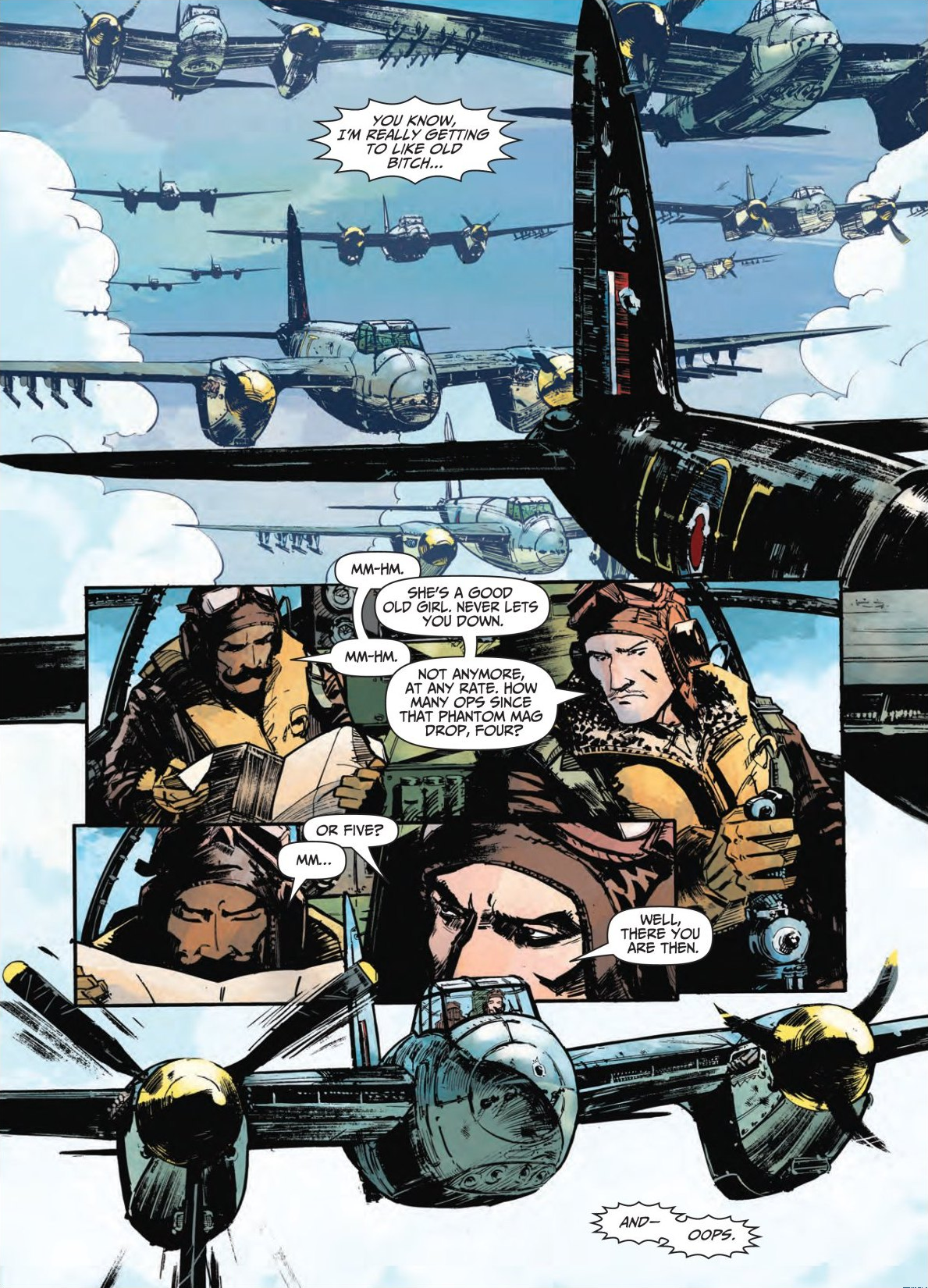 Read online Out of the Blue comic -  Issue # TPB 2 - 4