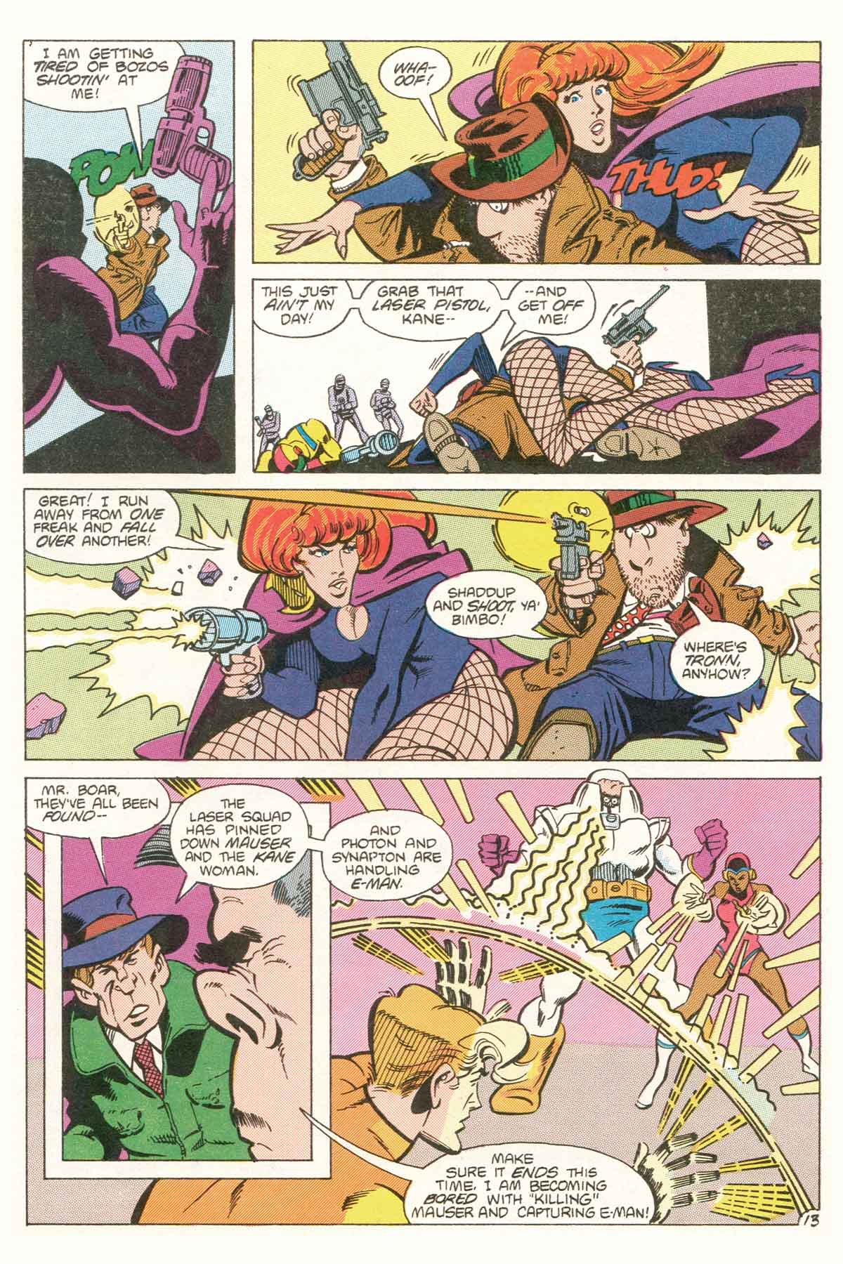 Read online E-Man (1983) comic -  Issue #16 - 18