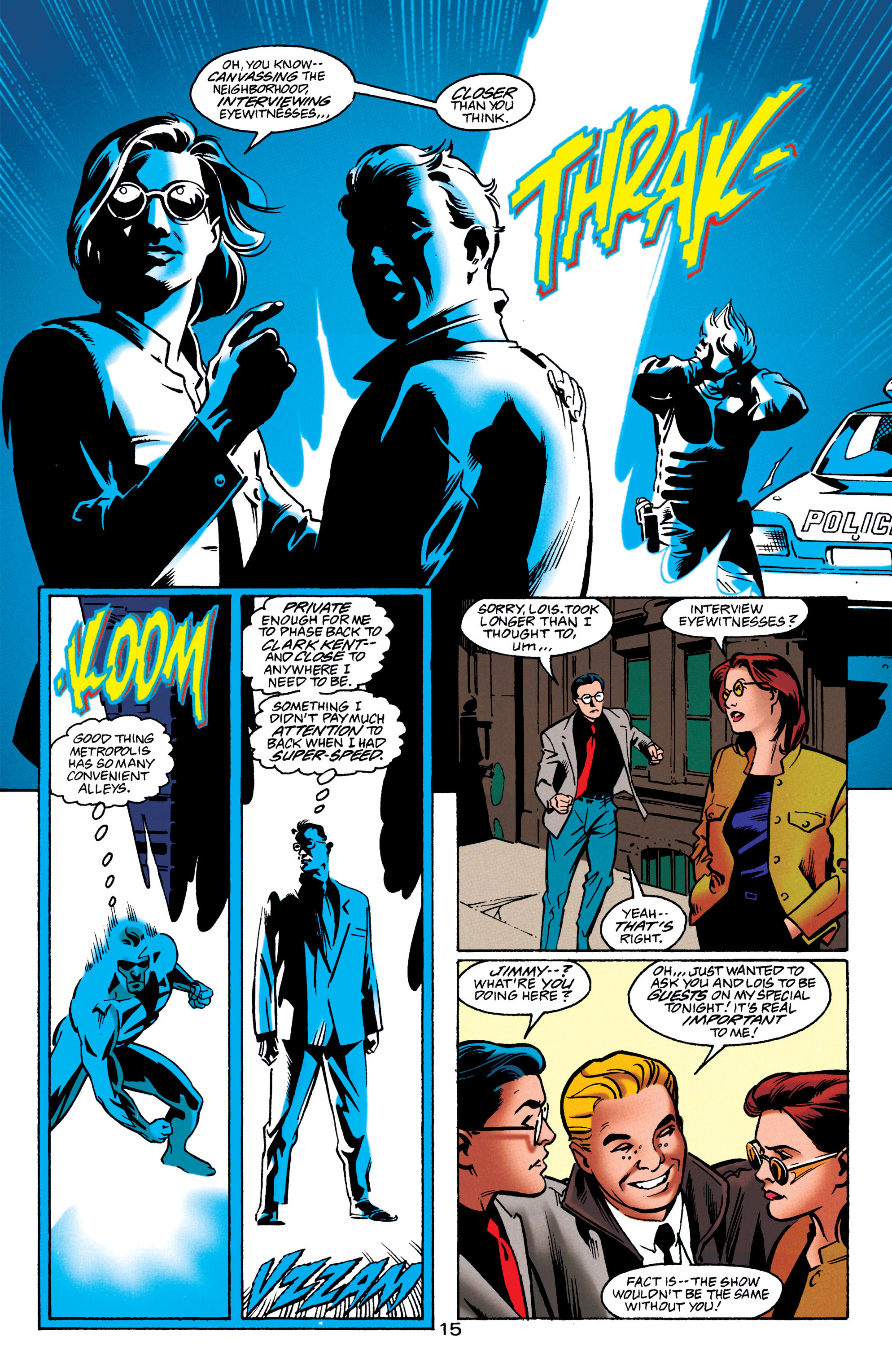 Read online Adventures of Superman (1987) comic -  Issue #550 - 16