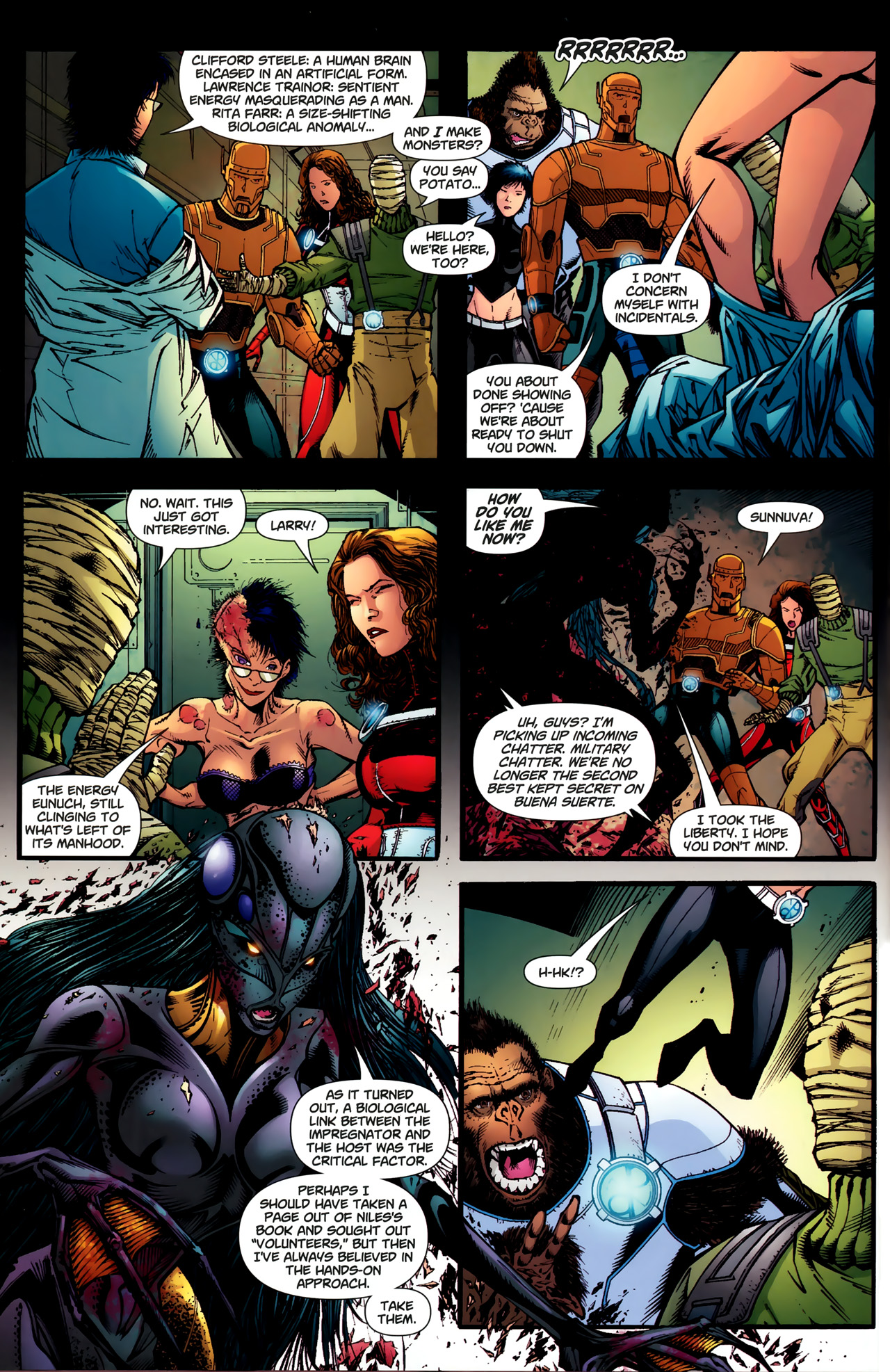Read online Doom Patrol (2009) comic -  Issue #1 - 5