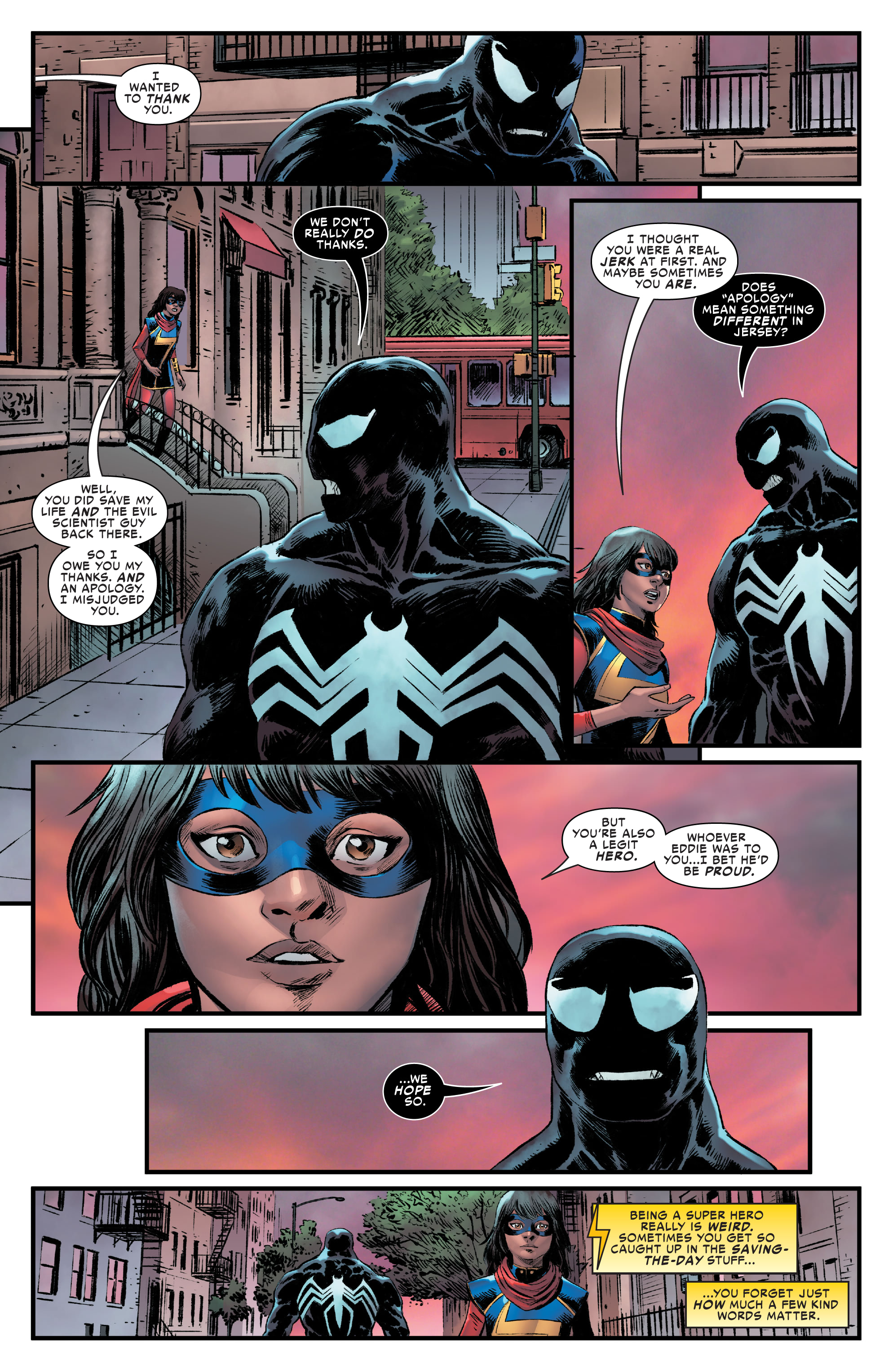 Read online Ms. Marvel & Venom comic -  Issue #1 - 31