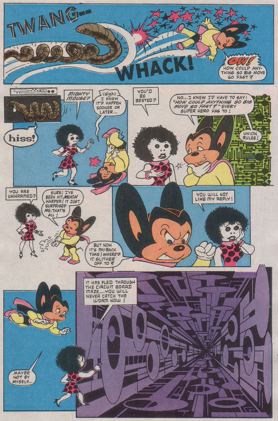 Read online Mighty Mouse comic -  Issue #7 - 11