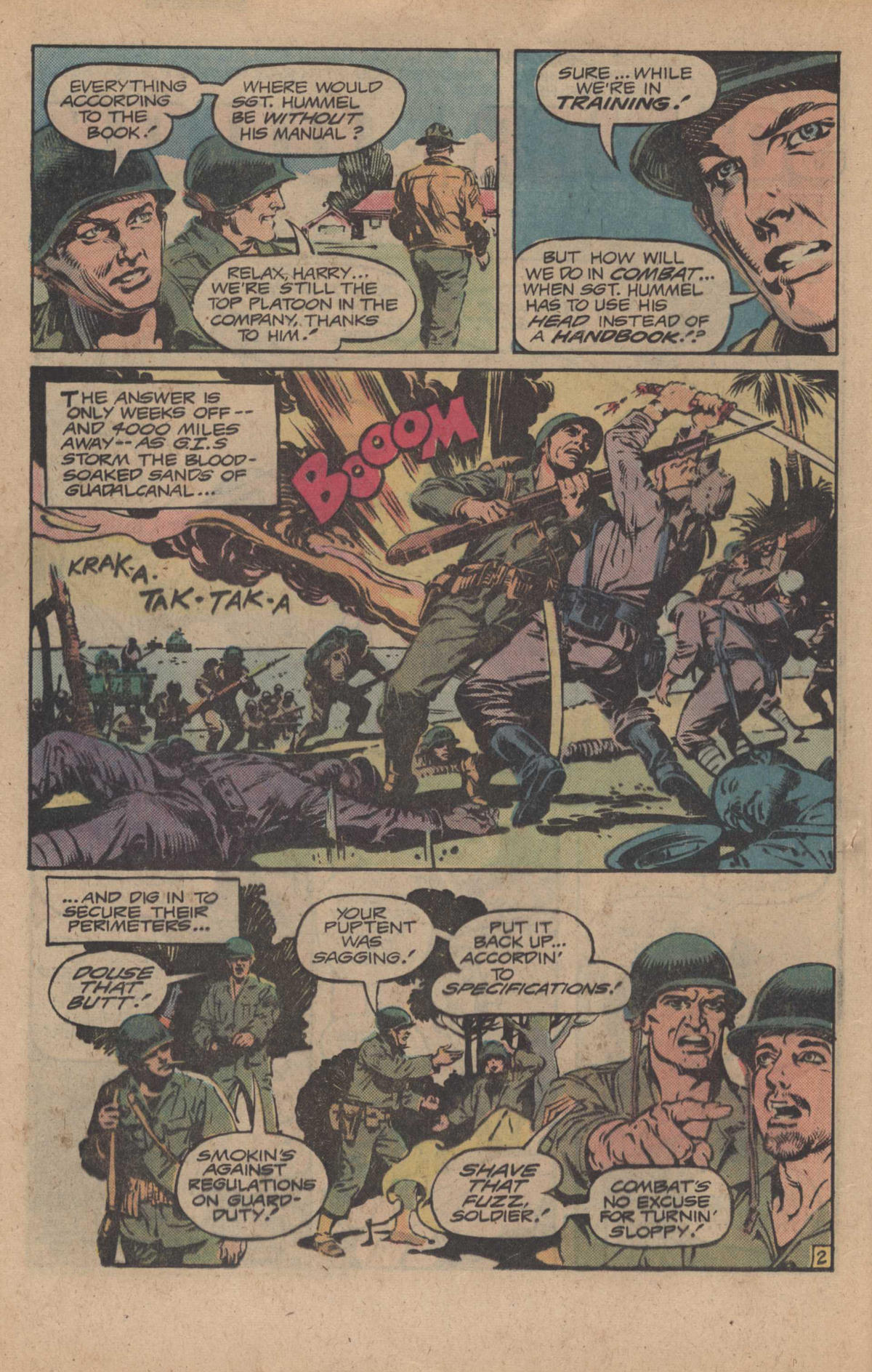 Read online G.I. Combat (1952) comic -  Issue #240 - 35