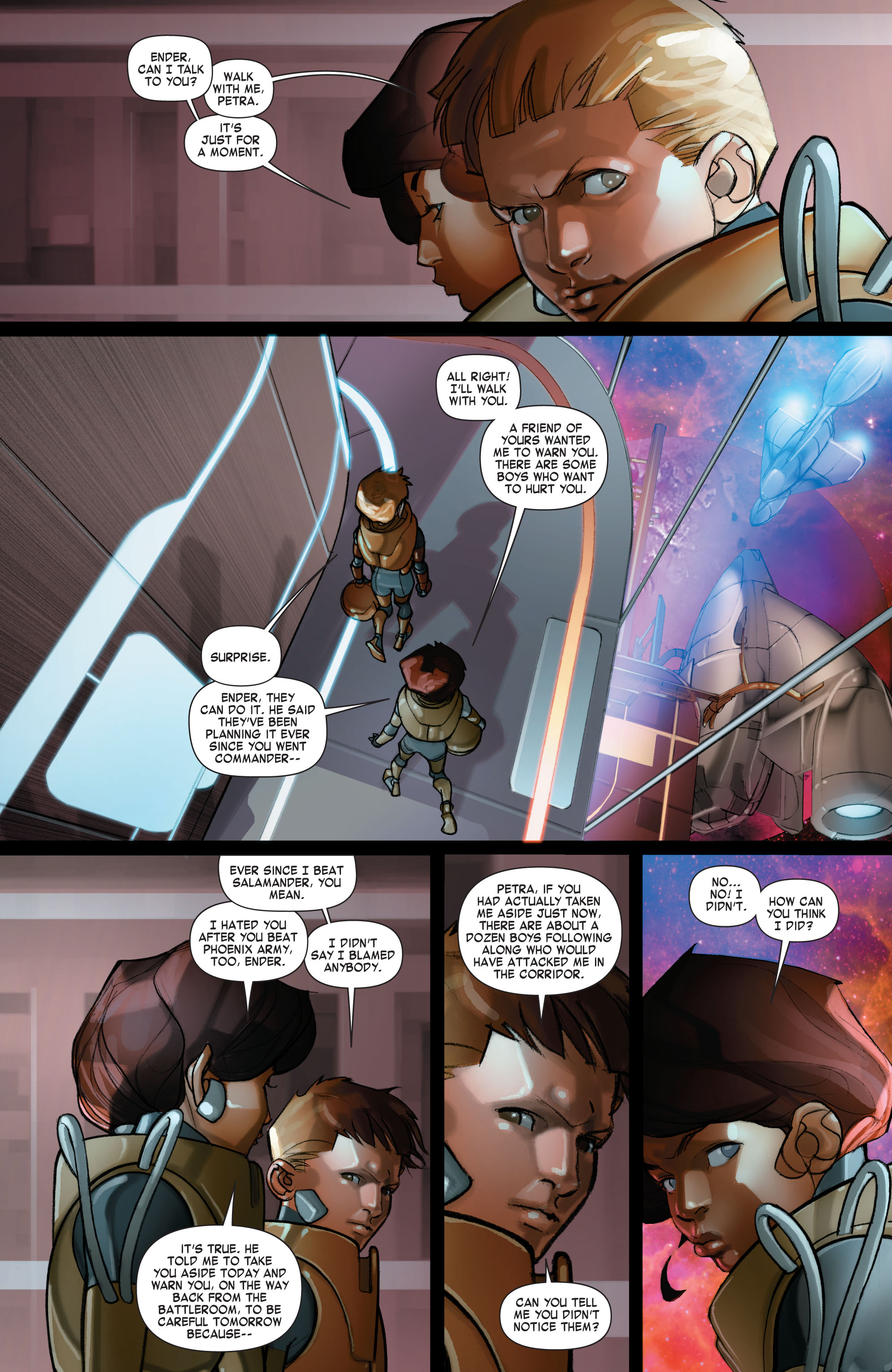 Read online Ender's Game: Command School comic -  Issue #3 - 6