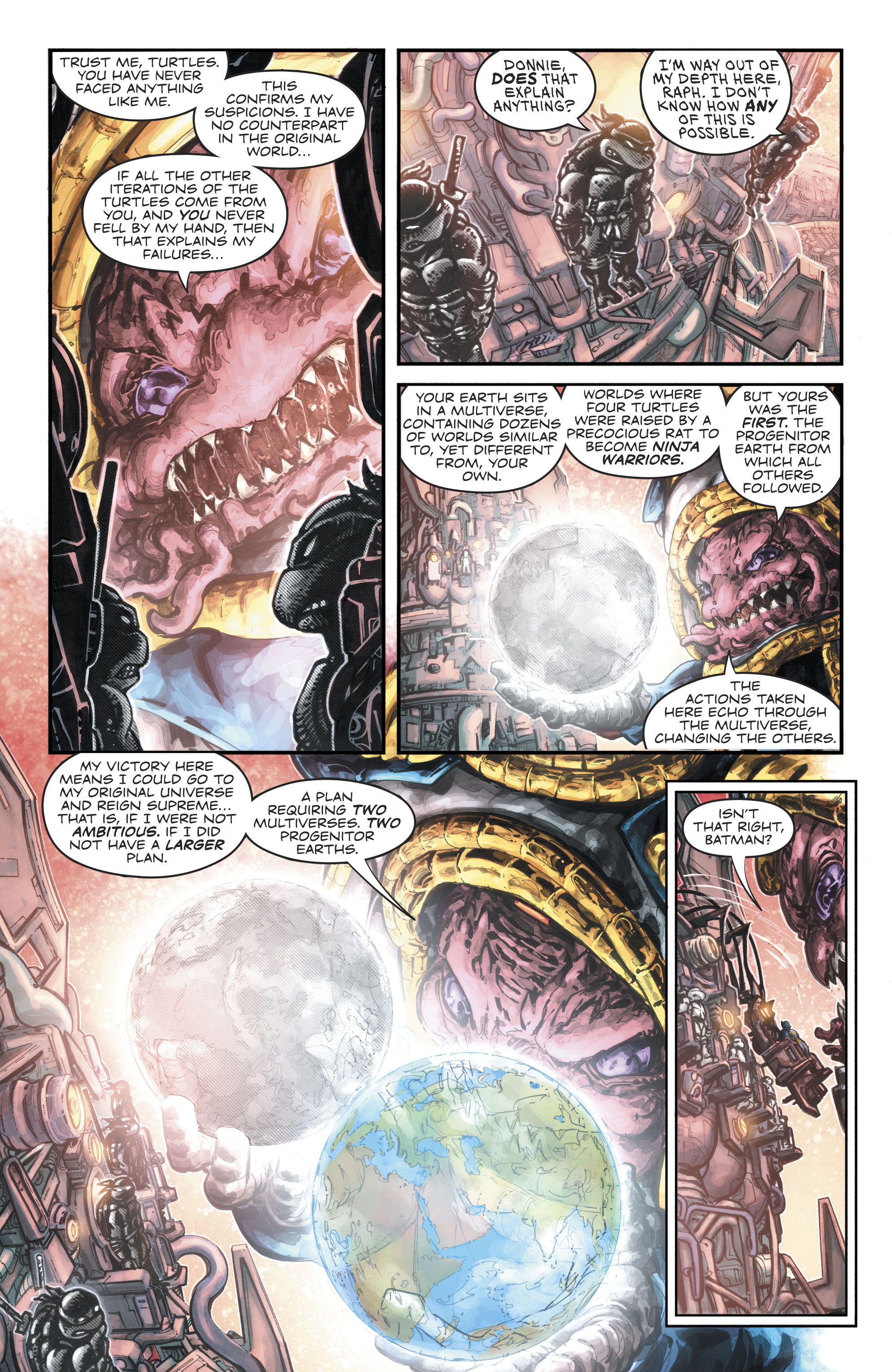 Read online Batman/Teenage Mutant Ninja Turtles III comic -  Issue #2 - 13