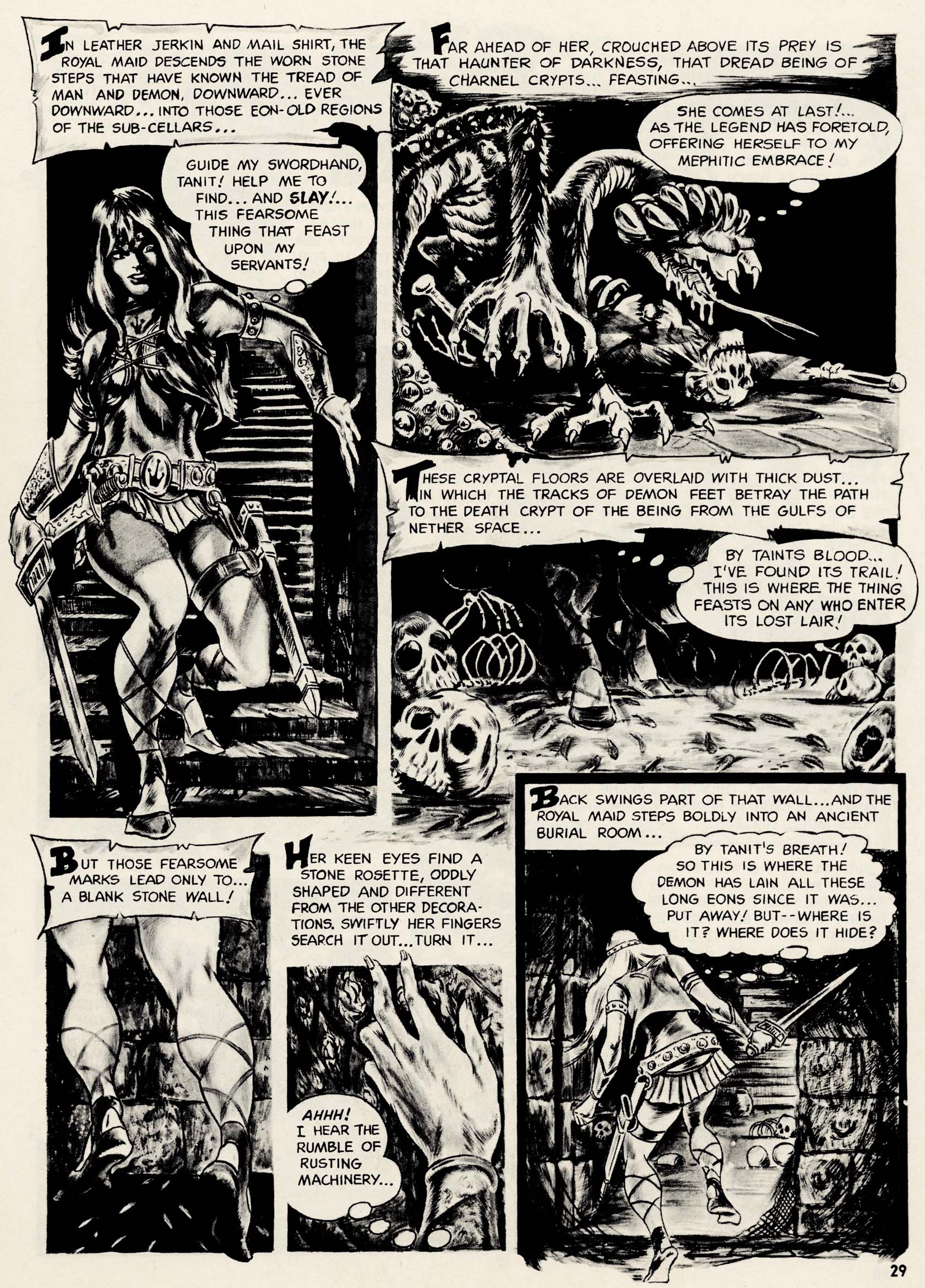 Read online Vampirella (1969) comic -  Issue #8 - 29