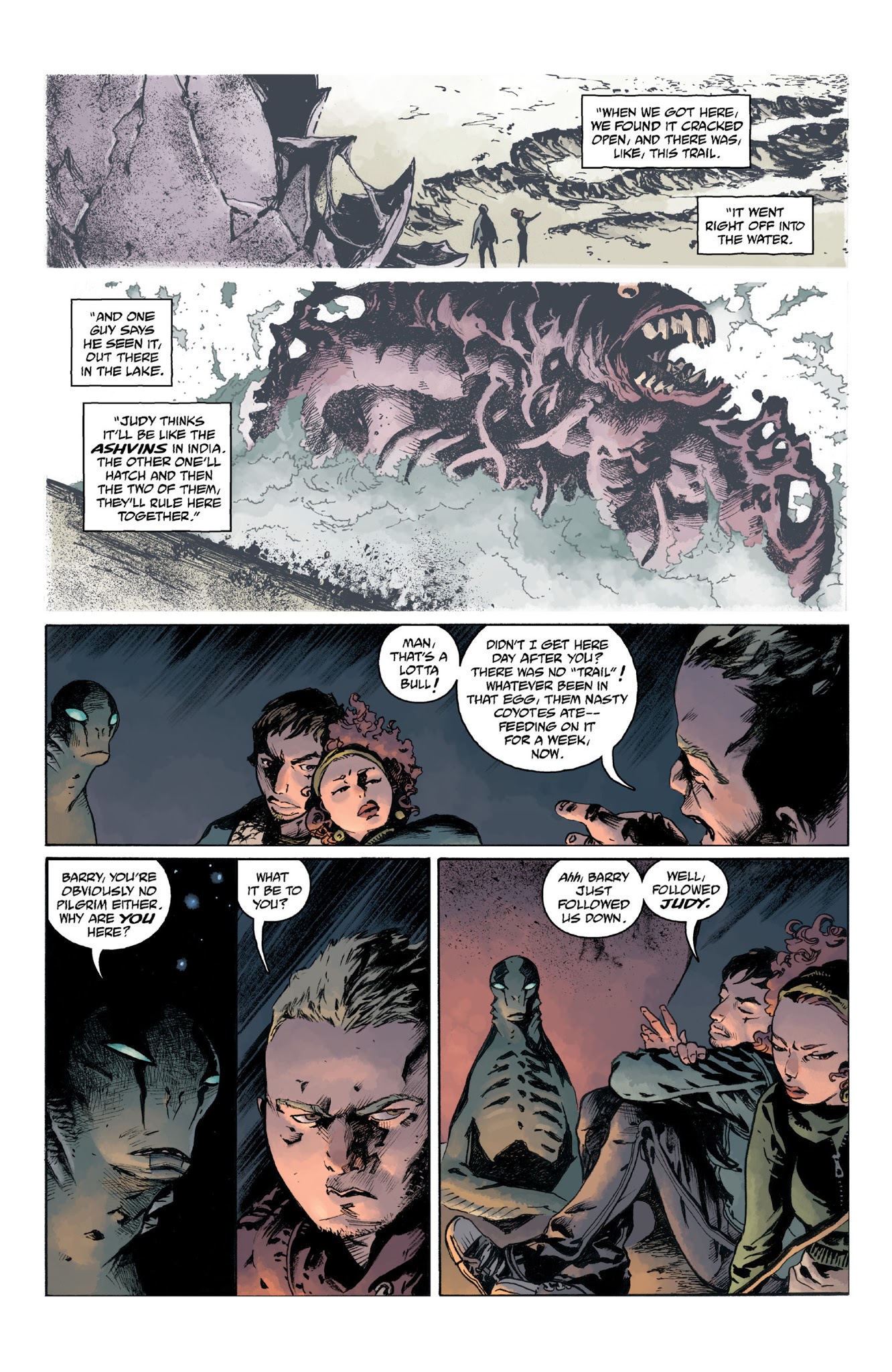 Read online Abe Sapien: Dark and Terrible and The New Race of Man comic -  Issue # TPB - 90