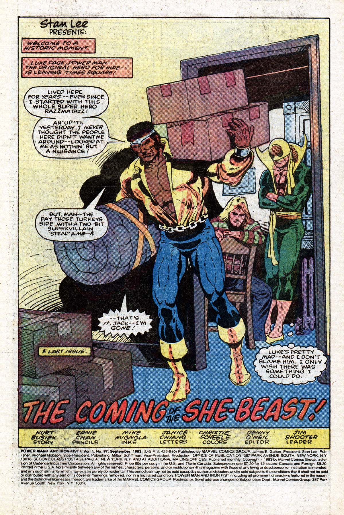 Read online Power Man and Iron Fist (1978) comic -  Issue #97 - 2