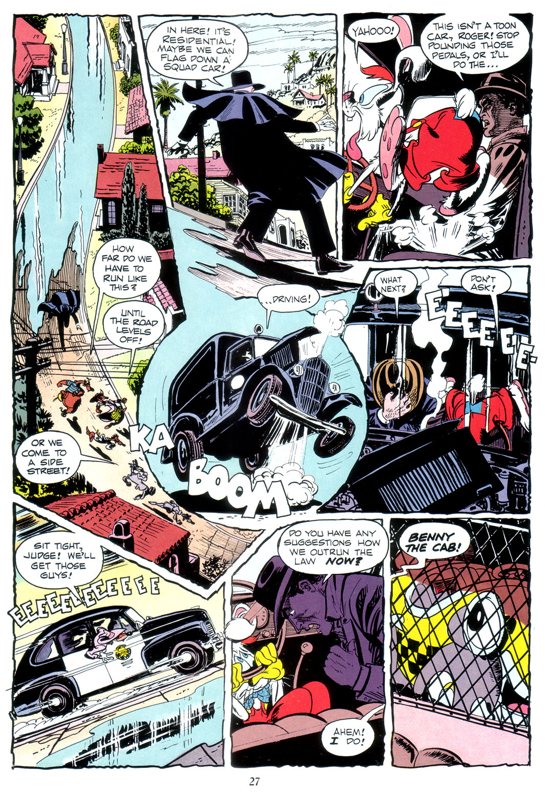Marvel Graphic Novel: Who Framed Roger Rabbit issue Full - Page 29