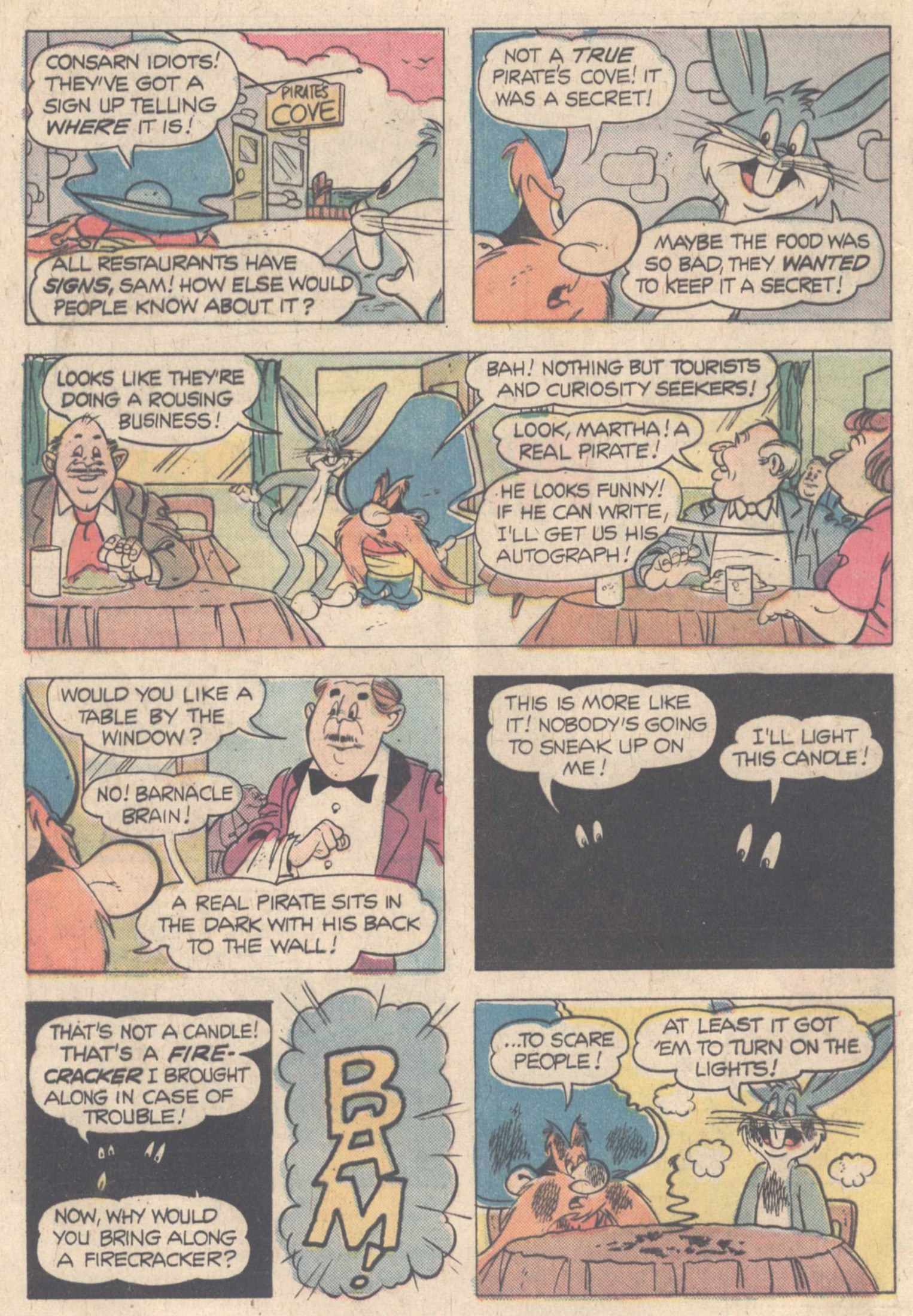 Read online Yosemite Sam and Bugs Bunny comic -  Issue #26 - 4