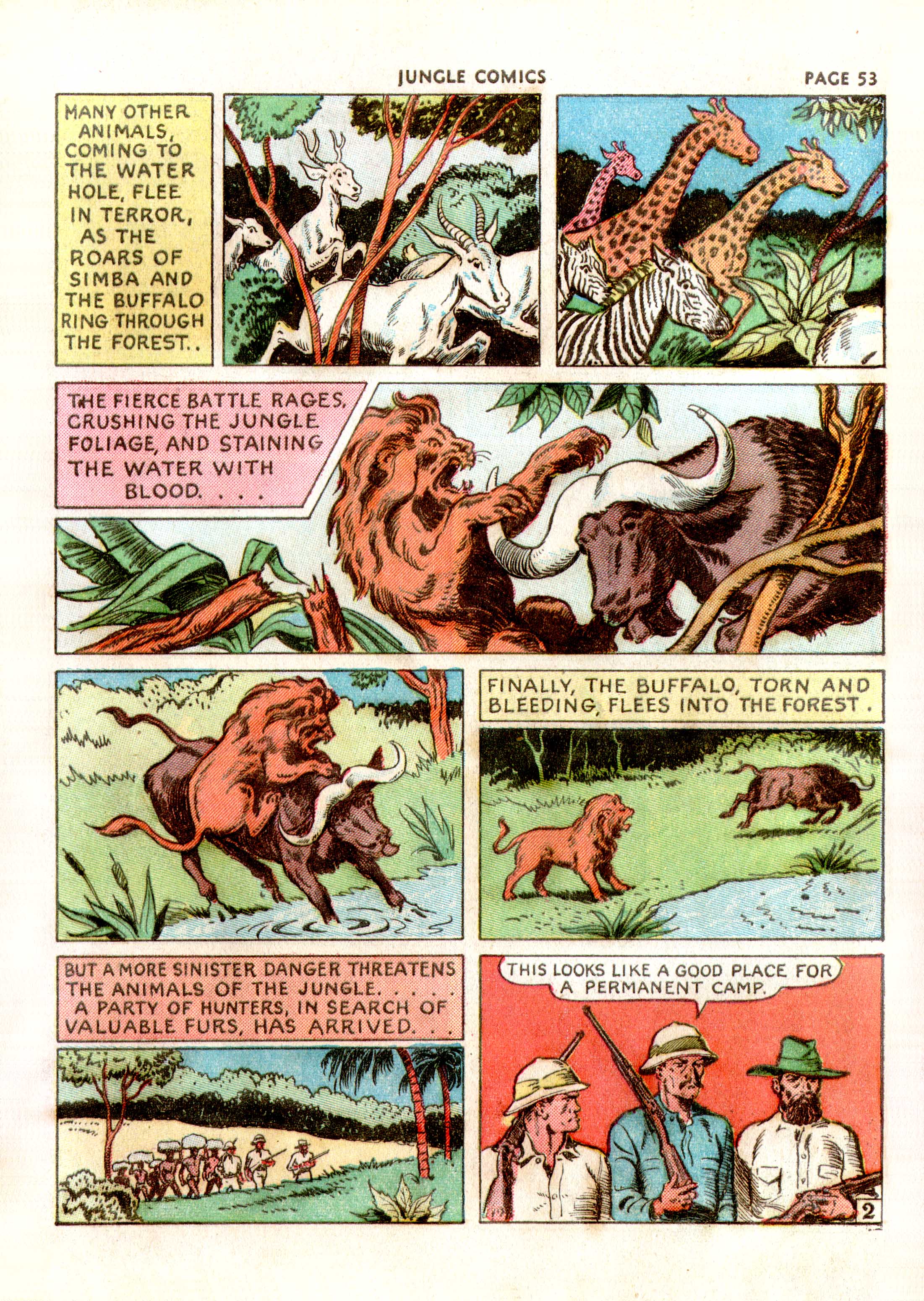 Read online Jungle Comics comic -  Issue #5 - 57