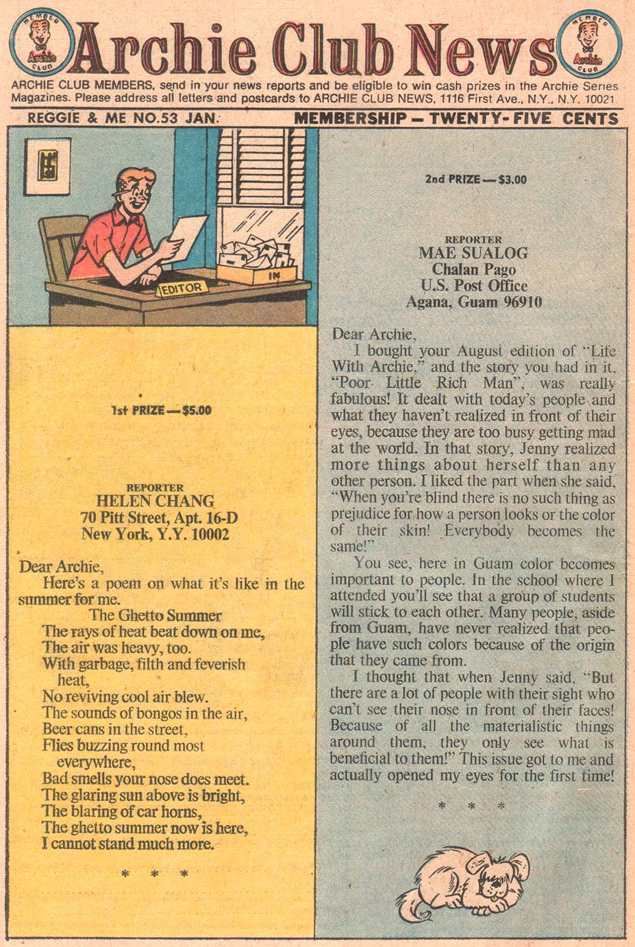 Read online Reggie and Me (1966) comic -  Issue #53 - 42