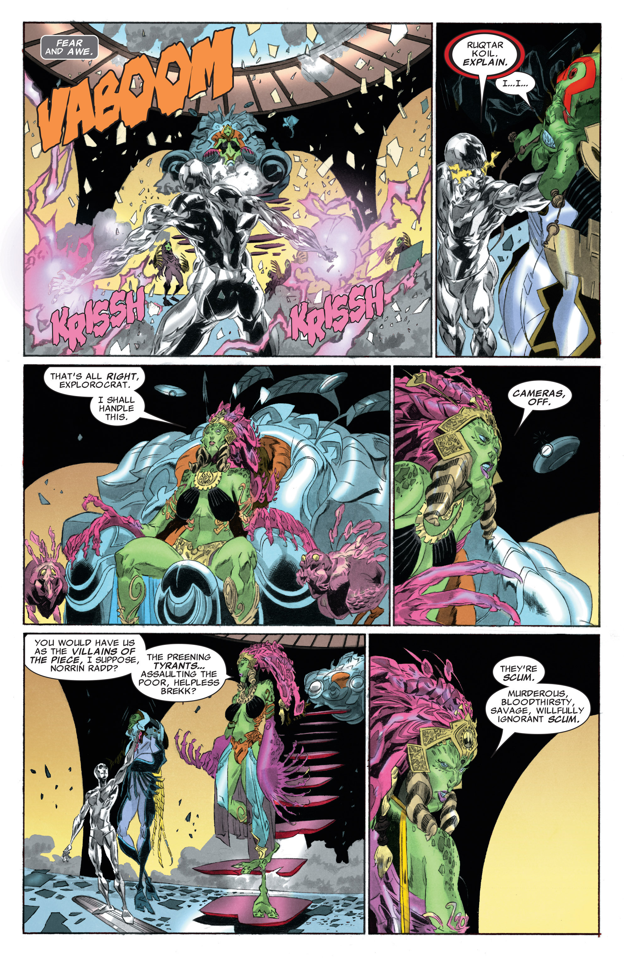 Read online Silver Surfer: In Thy Name comic -  Issue #3 - 17