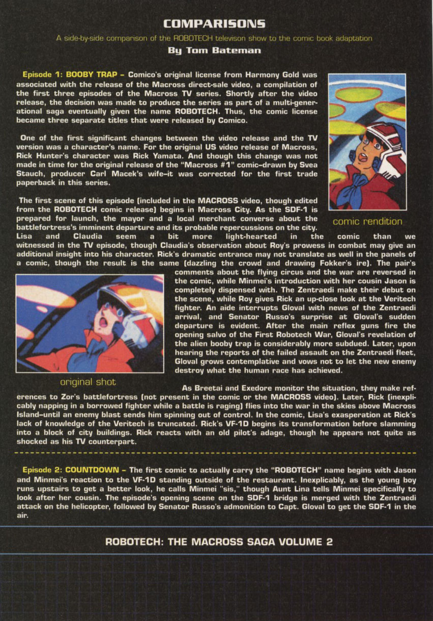 Read online Robotech The Macross Saga comic -  Issue # TPB 2 - 175