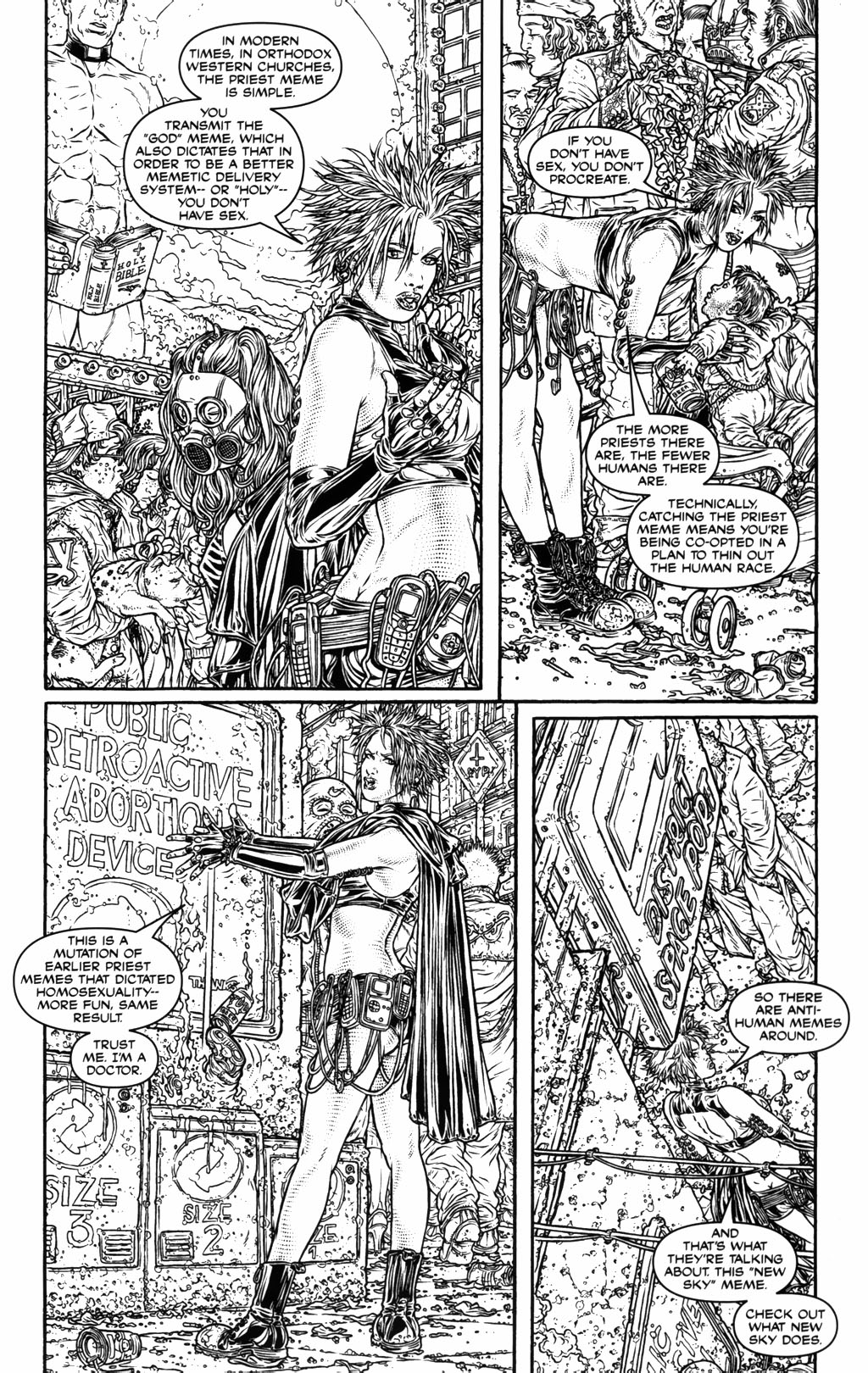 Read online Warren Ellis' Angel Stomp Future comic -  Issue # Full - 18