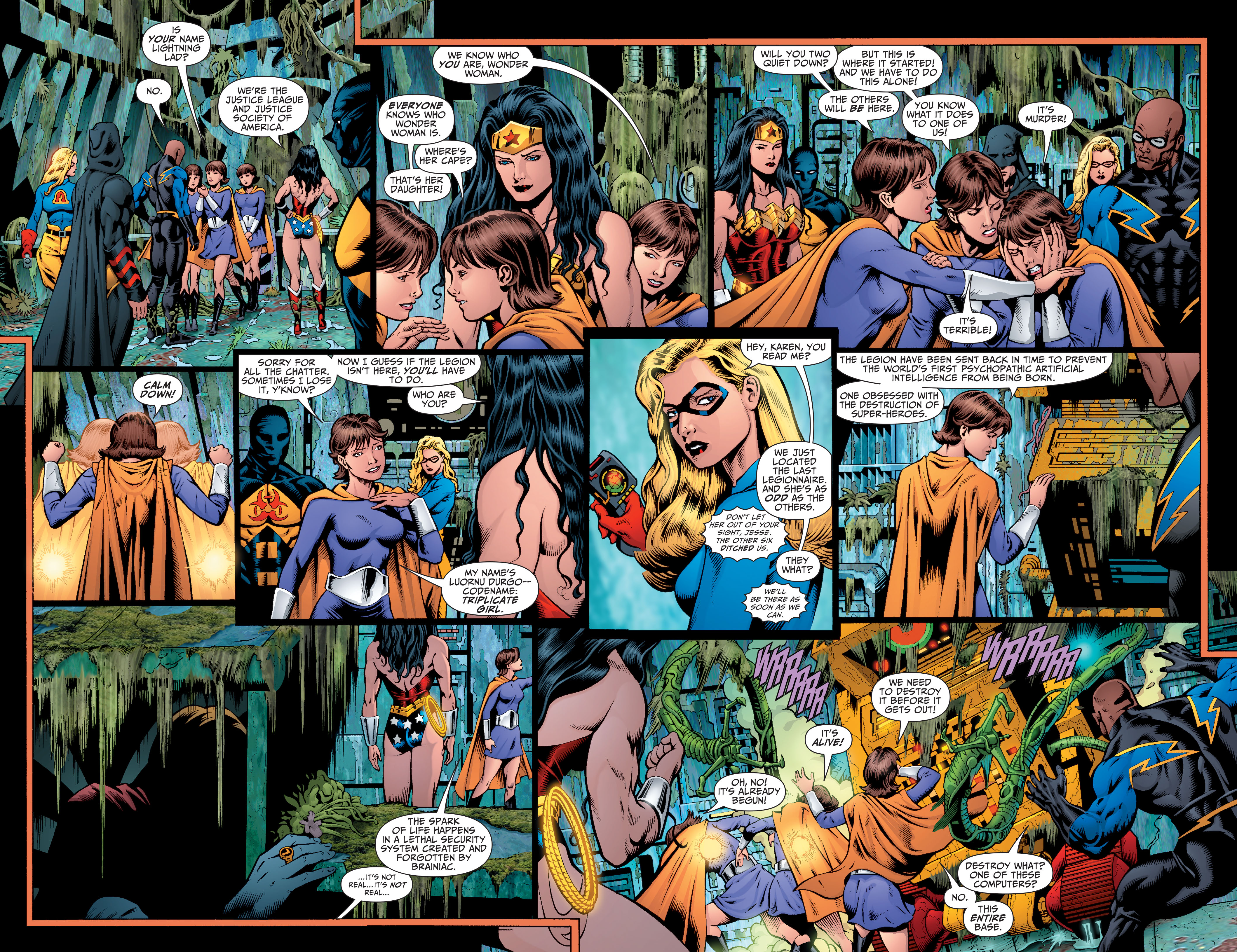 Read online Justice League of America (2006) comic -  Issue # _Justice League of America by Brad Meltzer: The Deluxe Edition (Part 3) - 76