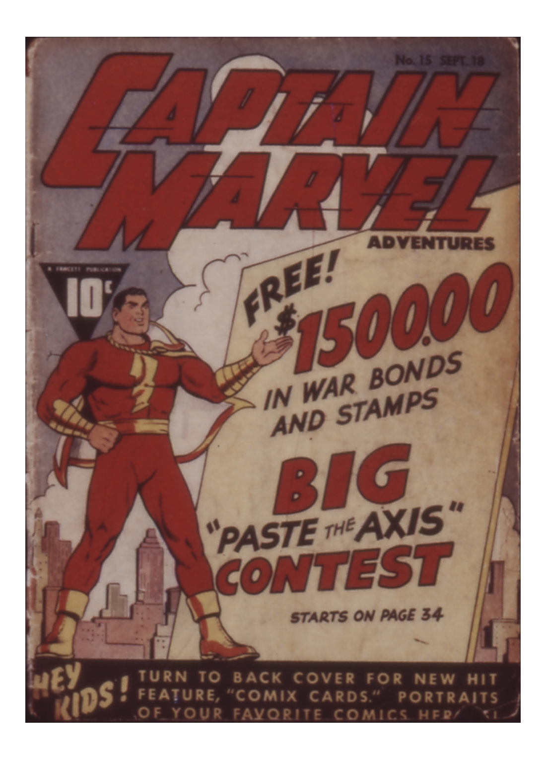 Captain Marvel Adventures issue 15 - Page 1