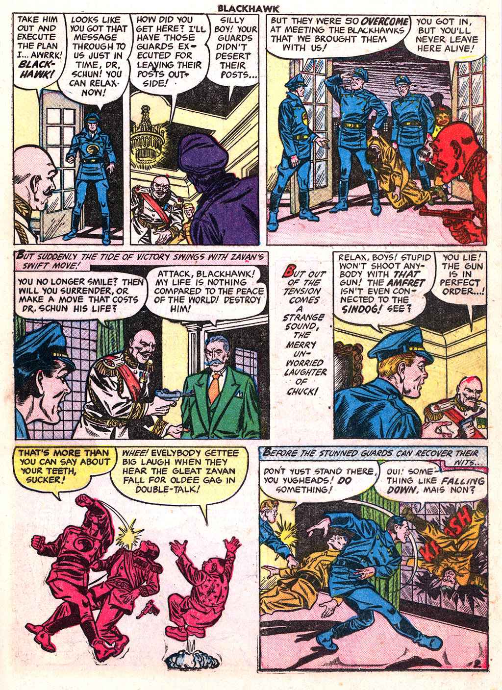 Read online Blackhawk (1957) comic -  Issue #61 - 21