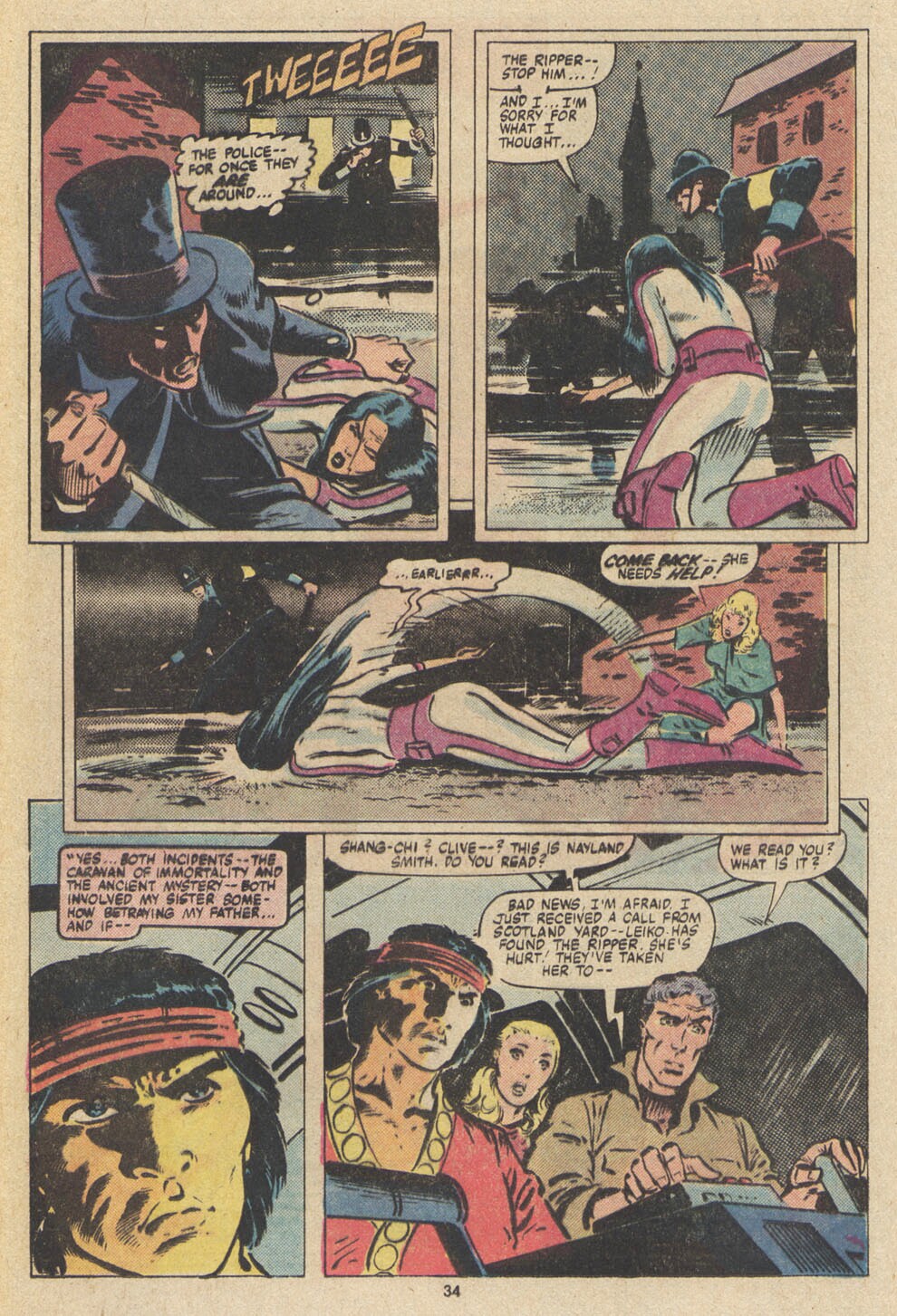 Read online Master of Kung Fu (1974) comic -  Issue #100 - 31