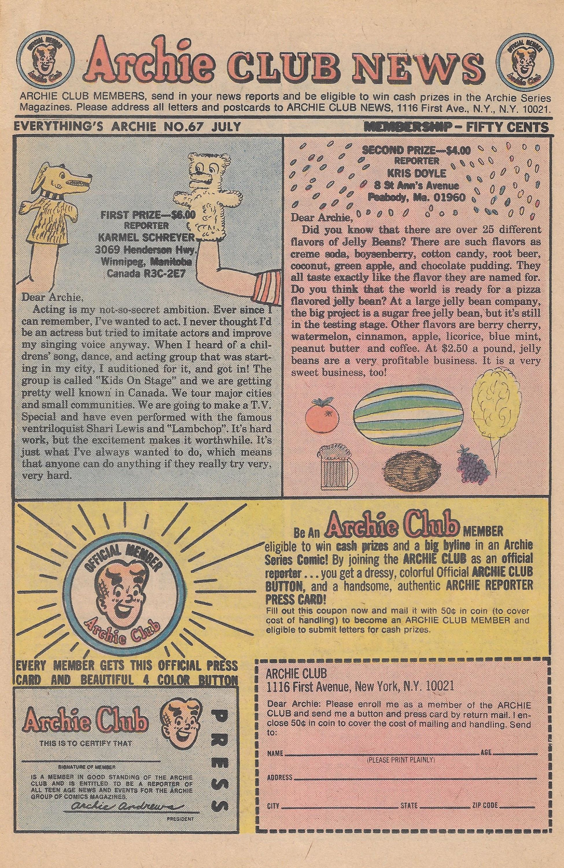 Read online Everything's Archie comic -  Issue #67 - 26