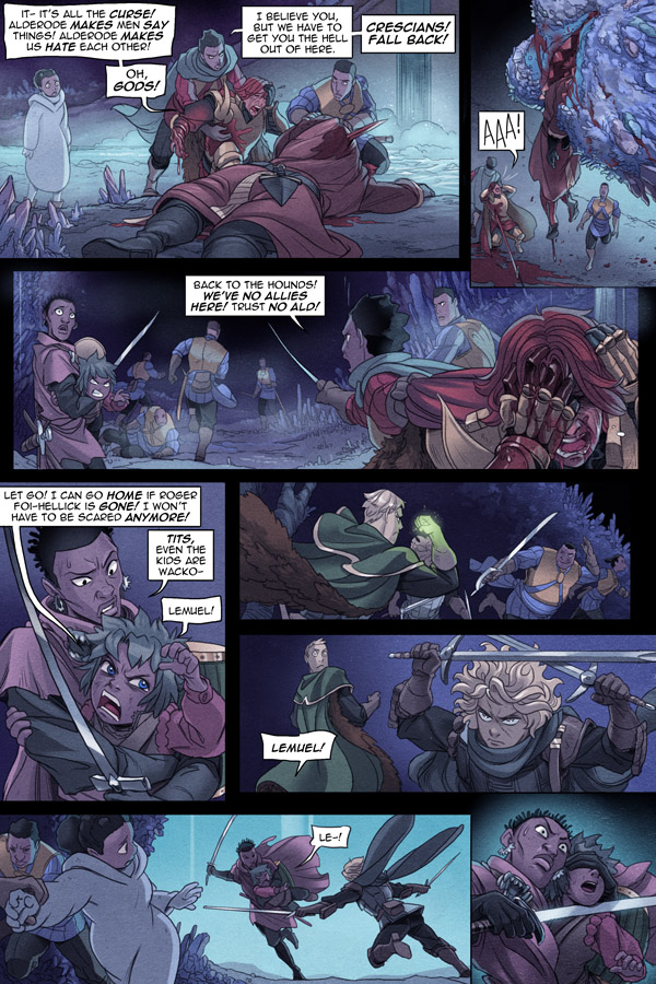 Read online Unsounded comic -  Issue #14 - 105