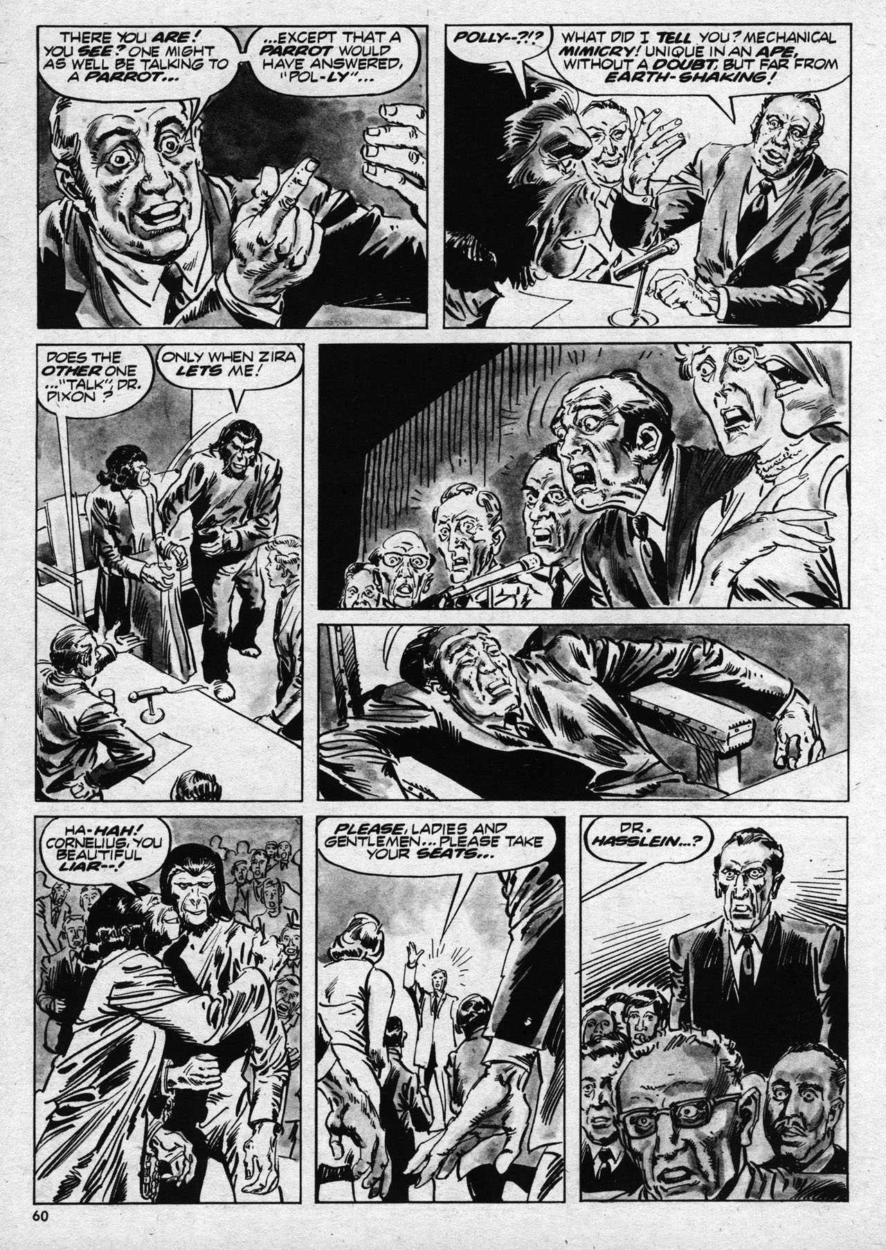 Read online Planet of the Apes comic -  Issue #13 - 60