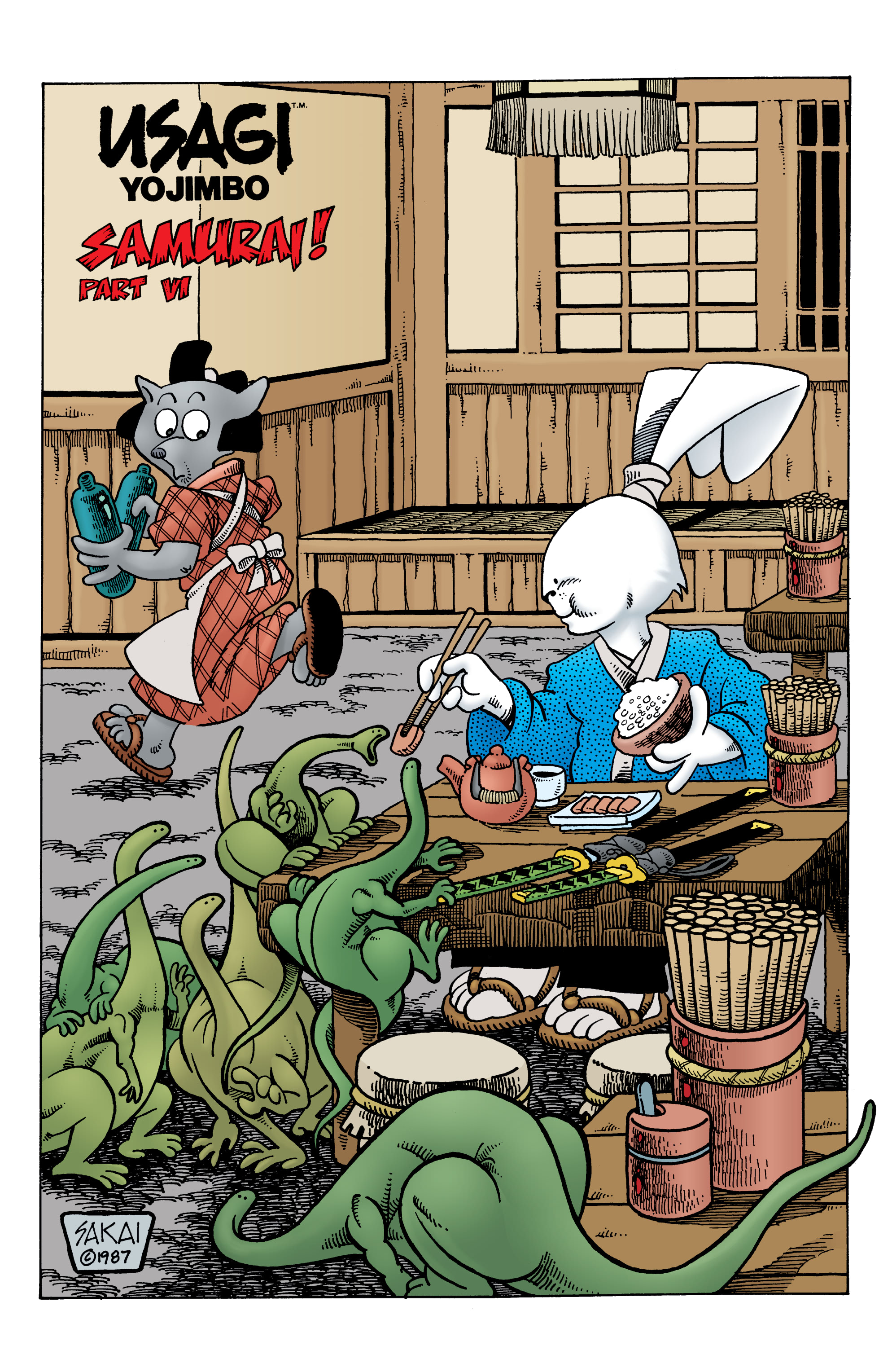 Read online Usagi Yojimbo Color Classics comic -  Issue #3 - 16