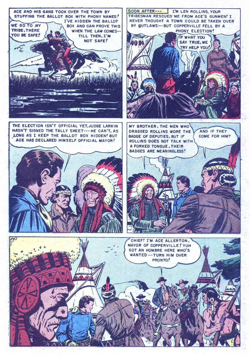 Read online Lone Ranger's Companion Tonto comic -  Issue #5 - 22