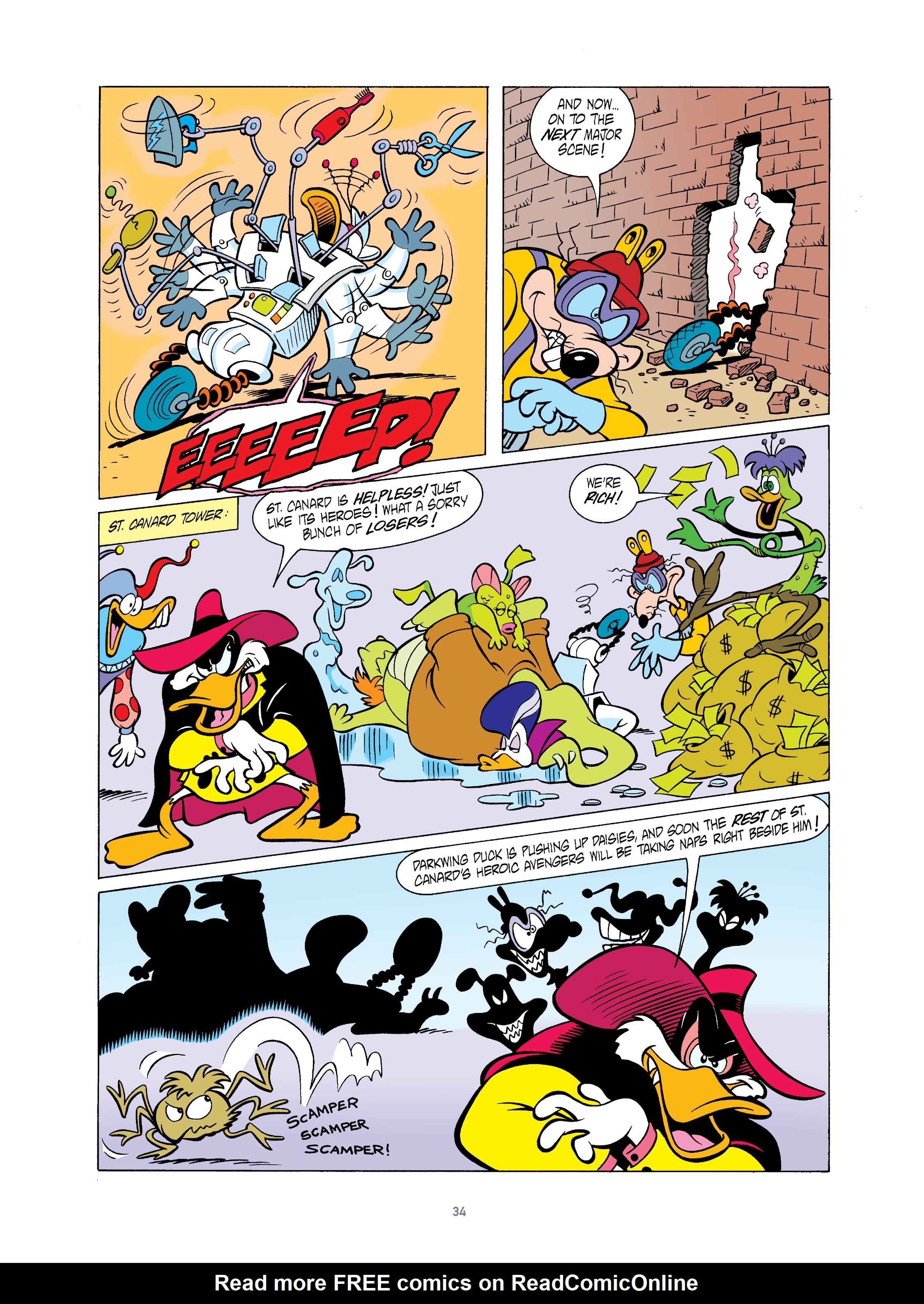 Read online Darkwing Duck: Just Us Justice Ducks comic -  Issue # TPB (Part 1) - 39