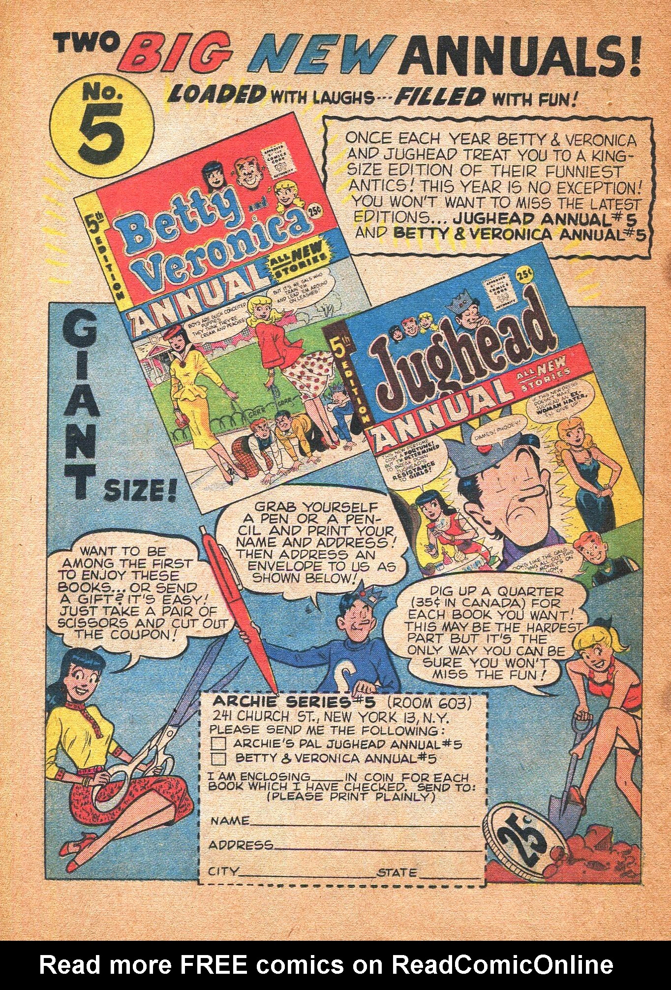 Read online Archie's Joke Book Magazine comic -  Issue #28 - 20
