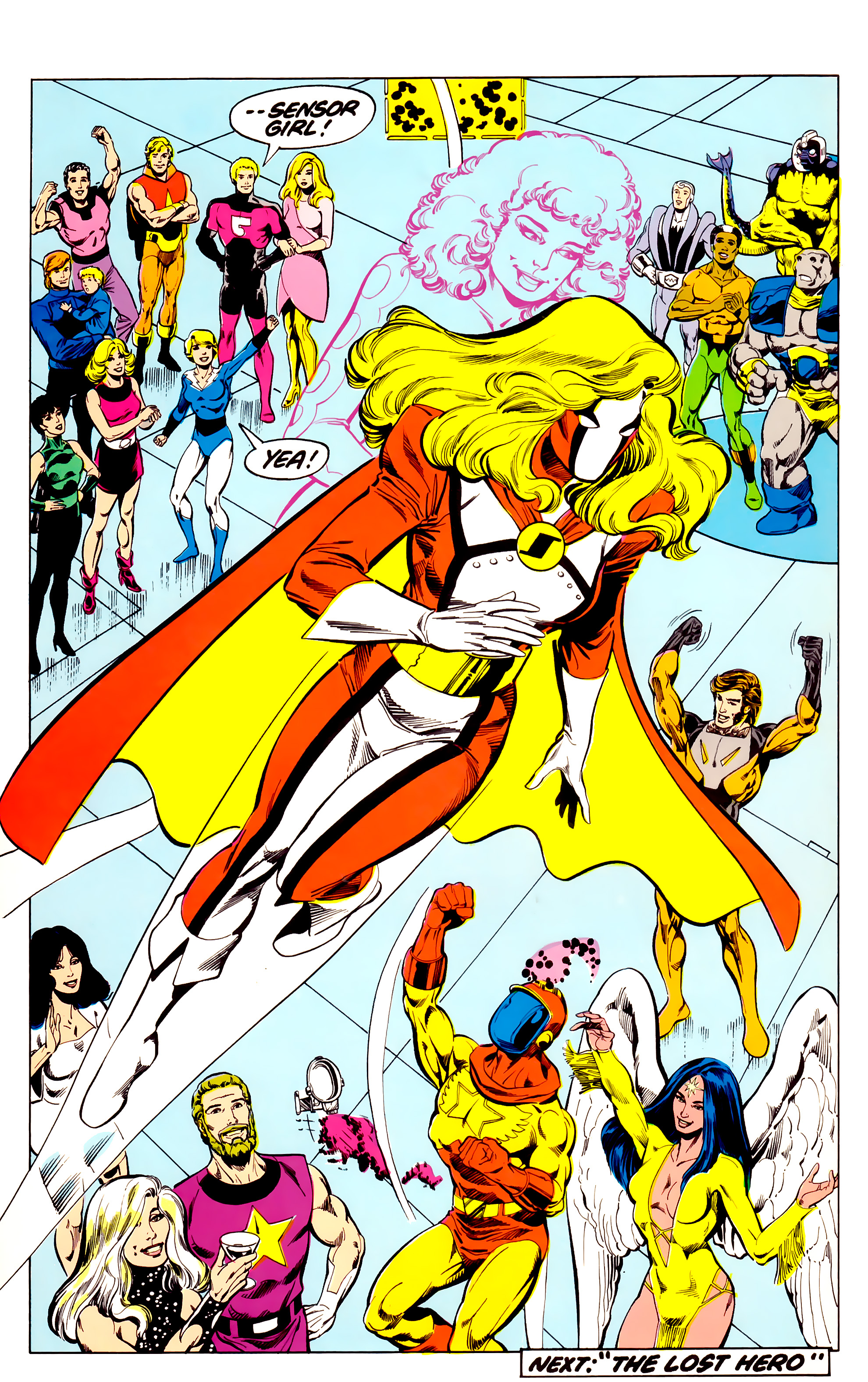 Read online Legion of Super-Heroes (1984) comic -  Issue #27 - 30