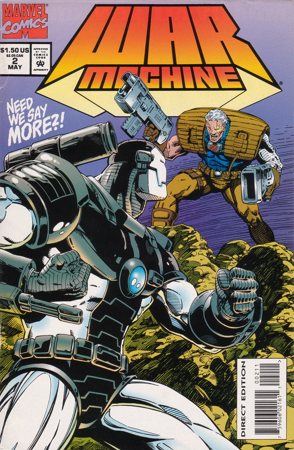 Read online War Machine (1994) comic -  Issue #2 - 1