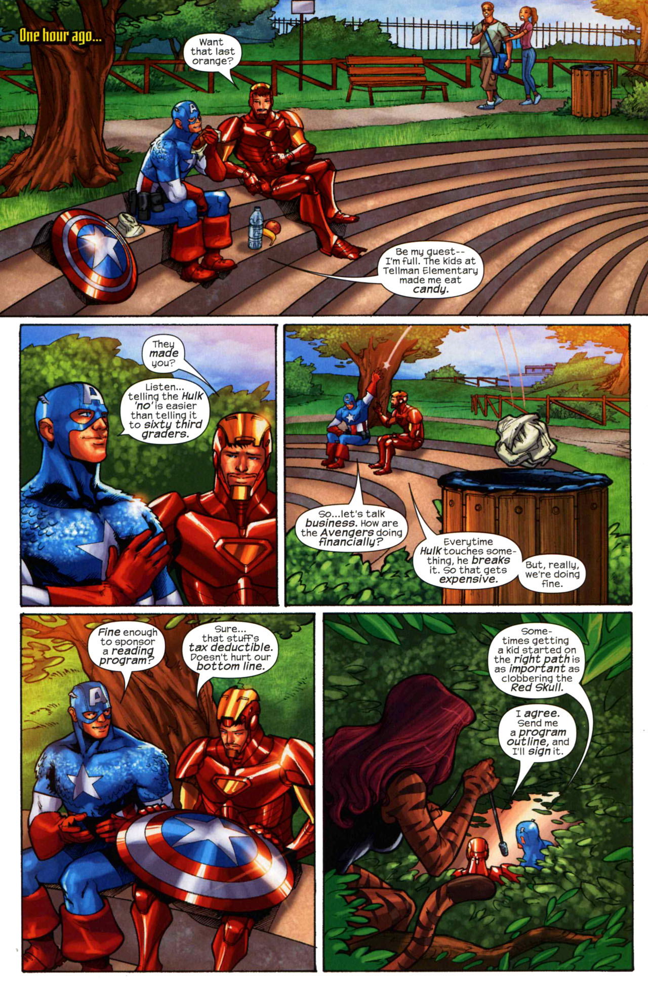 Read online Marvel Adventures The Avengers comic -  Issue #30 - 15