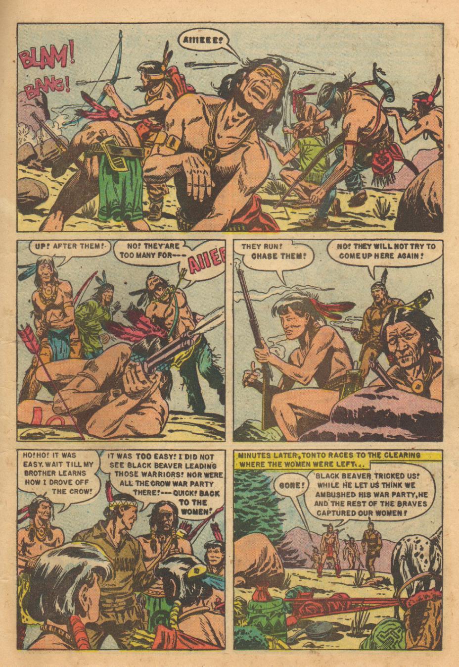Read online Lone Ranger's Companion Tonto comic -  Issue #11 - 11