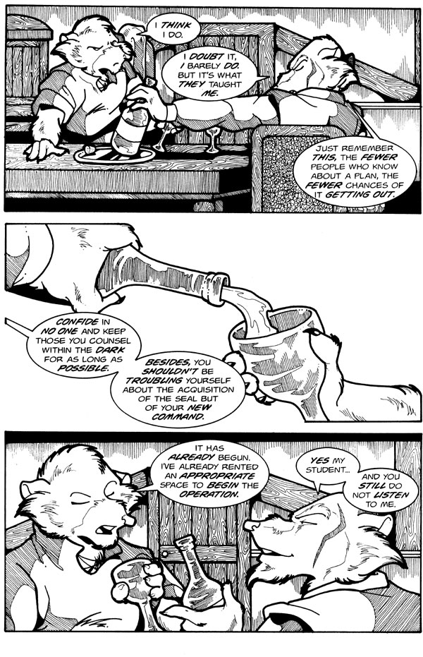 Read online Tall Tails: Thieves' Quest comic -  Issue #8 - 19