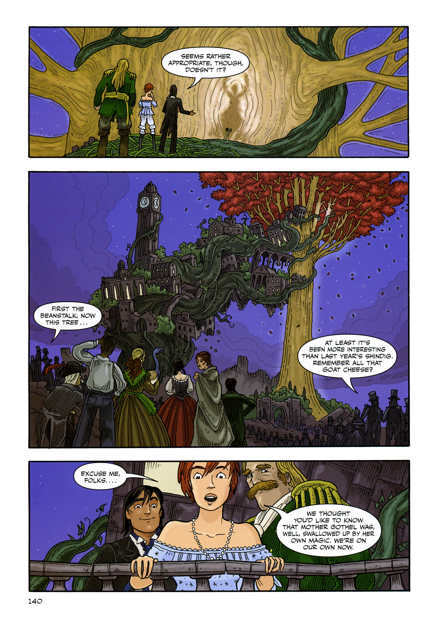 Read online Rapunzel's Revenge comic -  Issue # TPB - 142