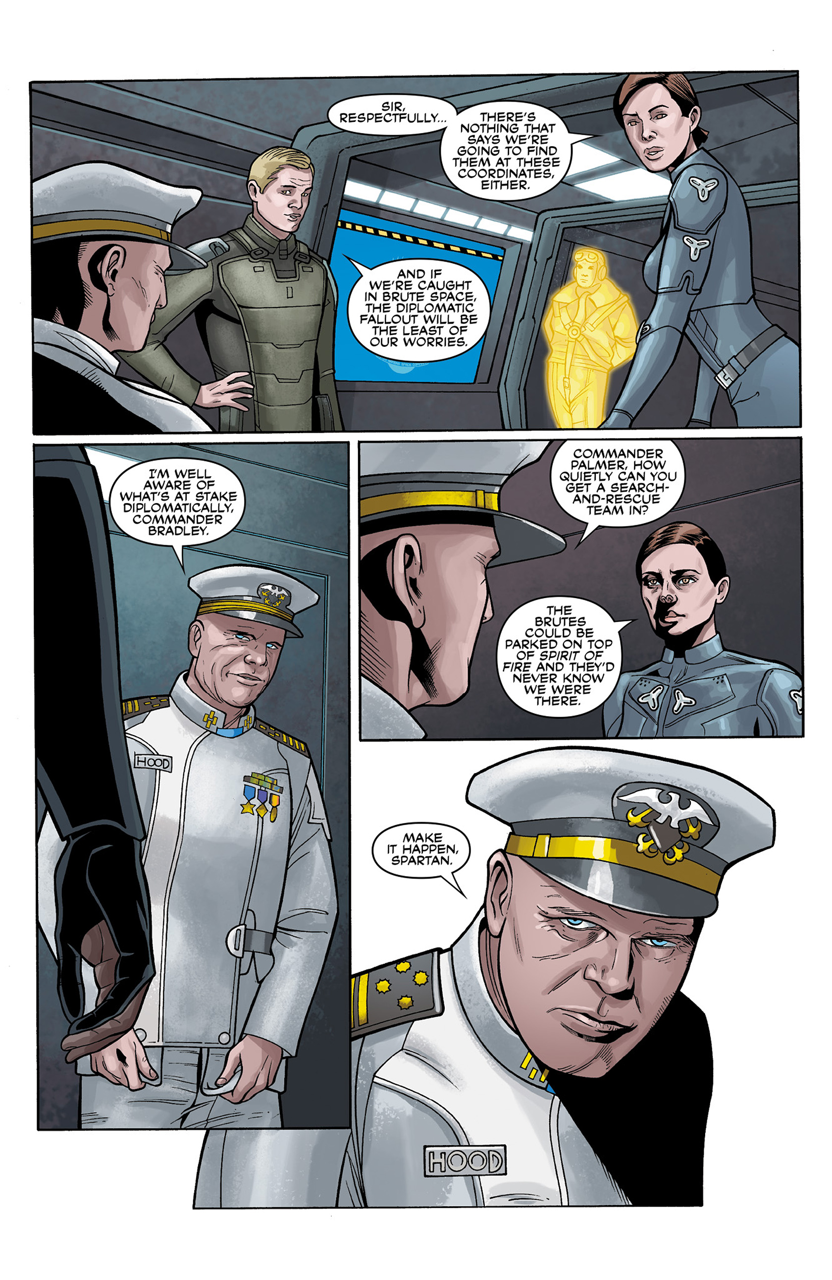 Read online Halo: Escalation comic -  Issue #5 - 12
